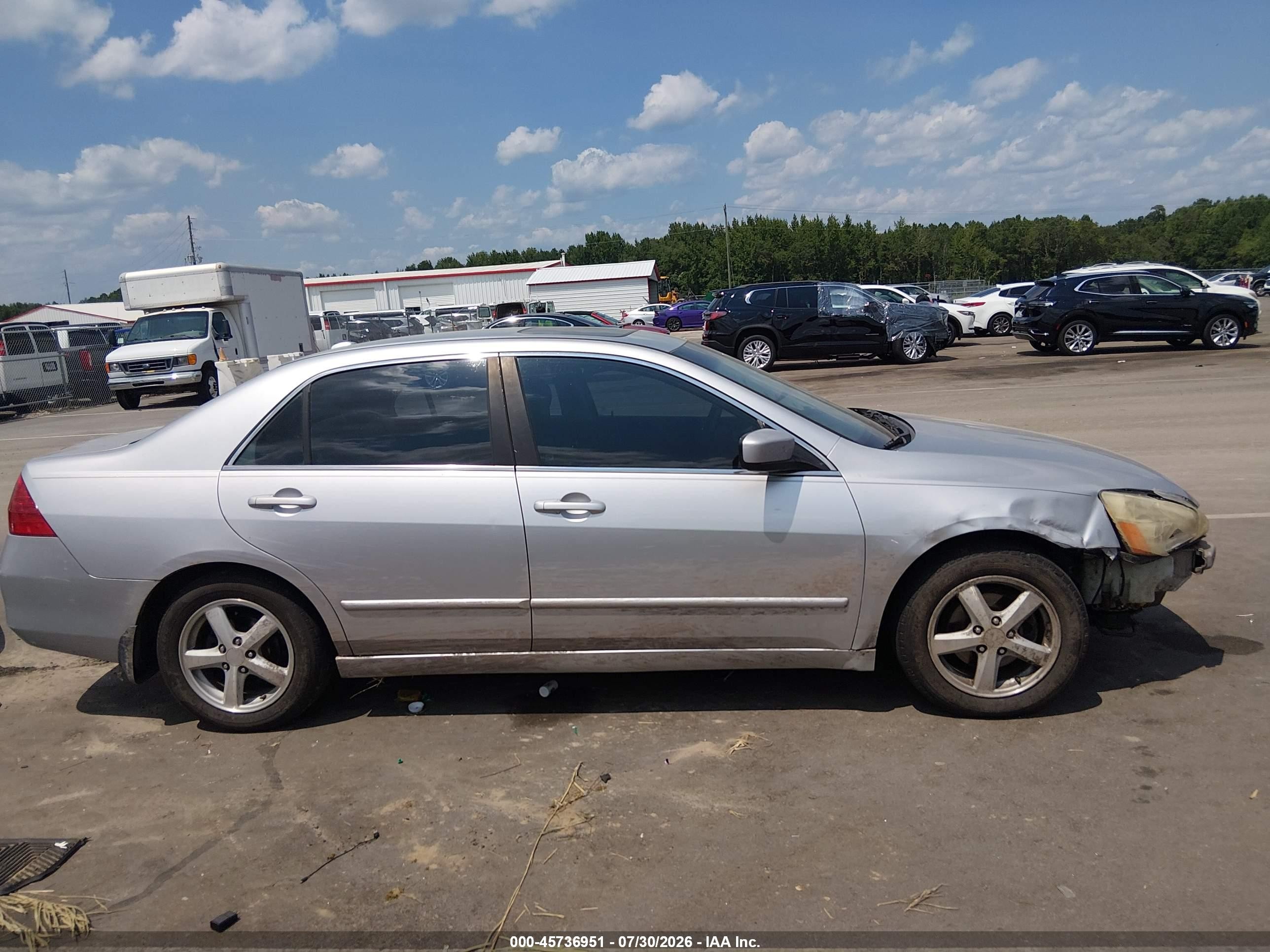 2006 Honda Accord 2.4 Ex Silver vin: 1HGCM56776A041703