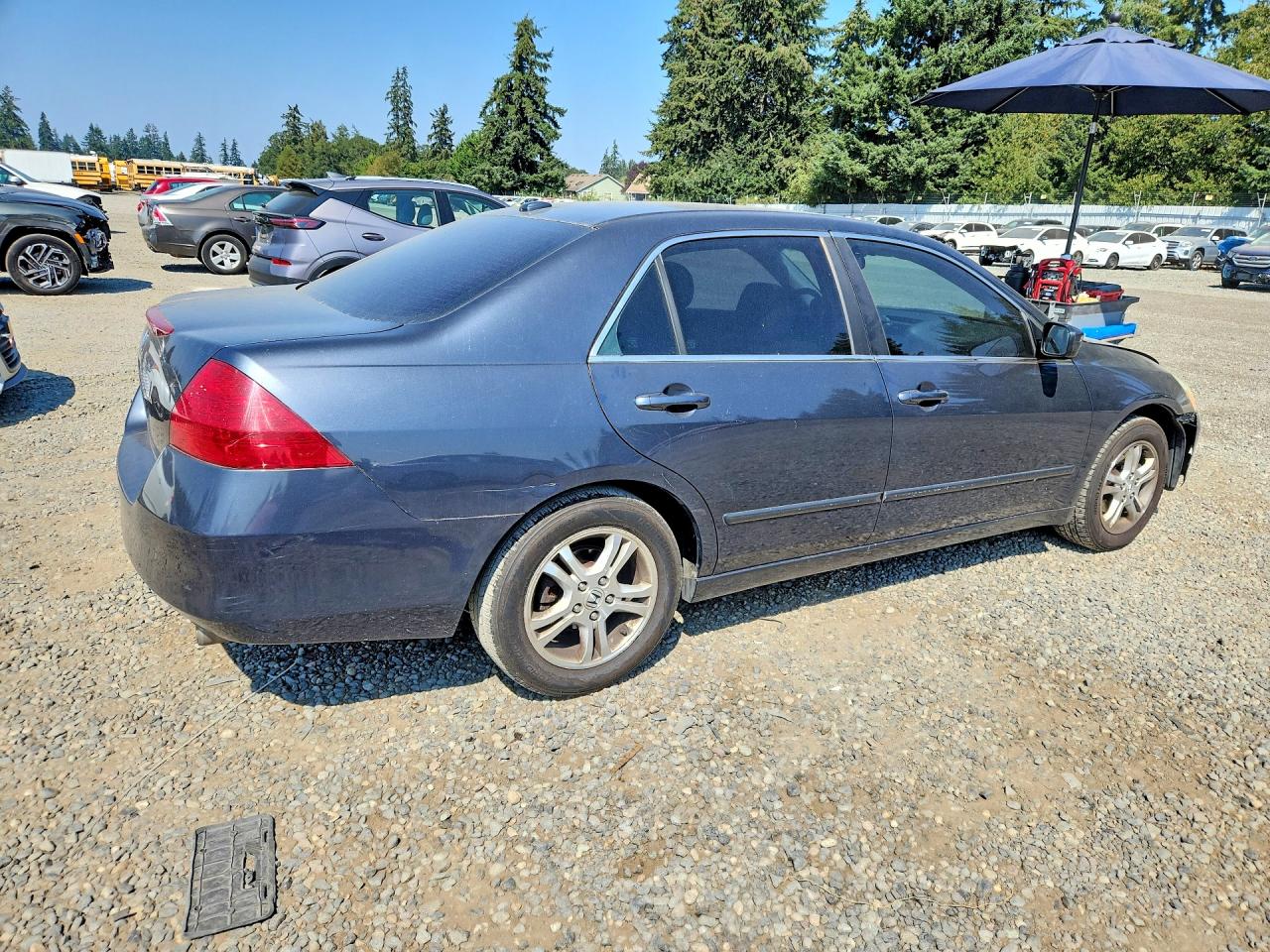 2006 Honda Accord Ex Charcoal vin: 1HGCM56776A081408