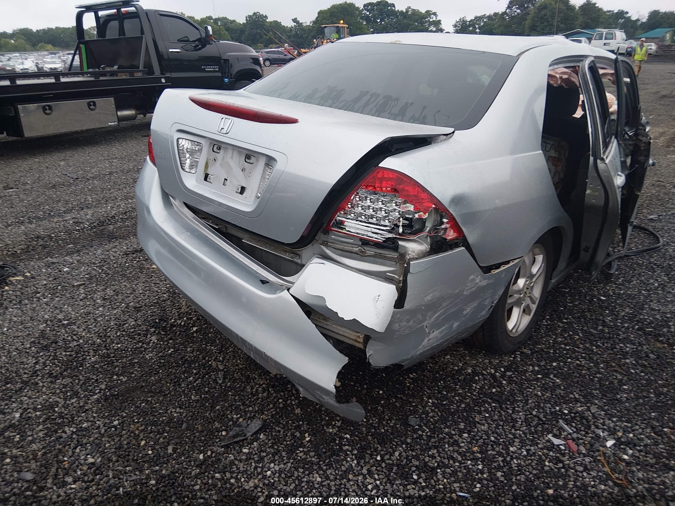 2006 Honda Accord 2.4 Ex Silver vin: 1HGCM56776A097074