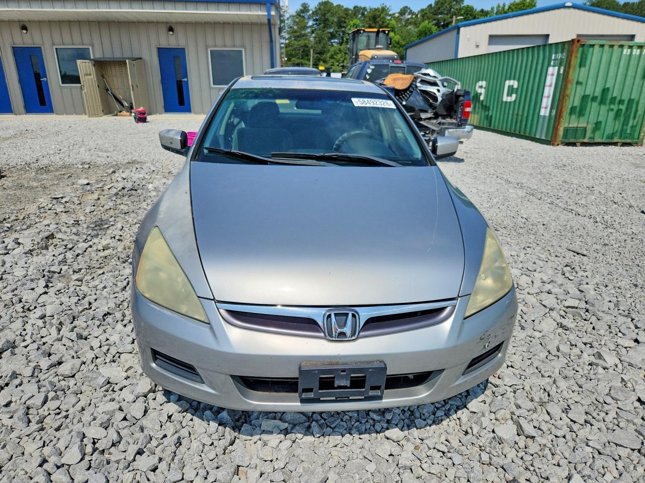 2006 Honda Accord Ex Silver vin: 1HGCM56776A113144