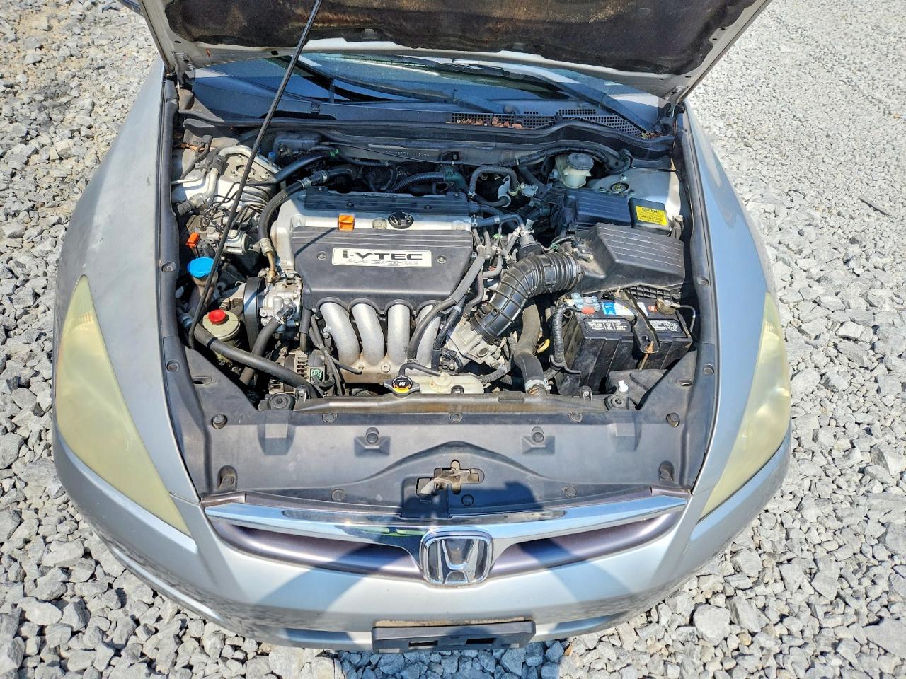 2006 Honda Accord Ex Silver vin: 1HGCM56776A113144