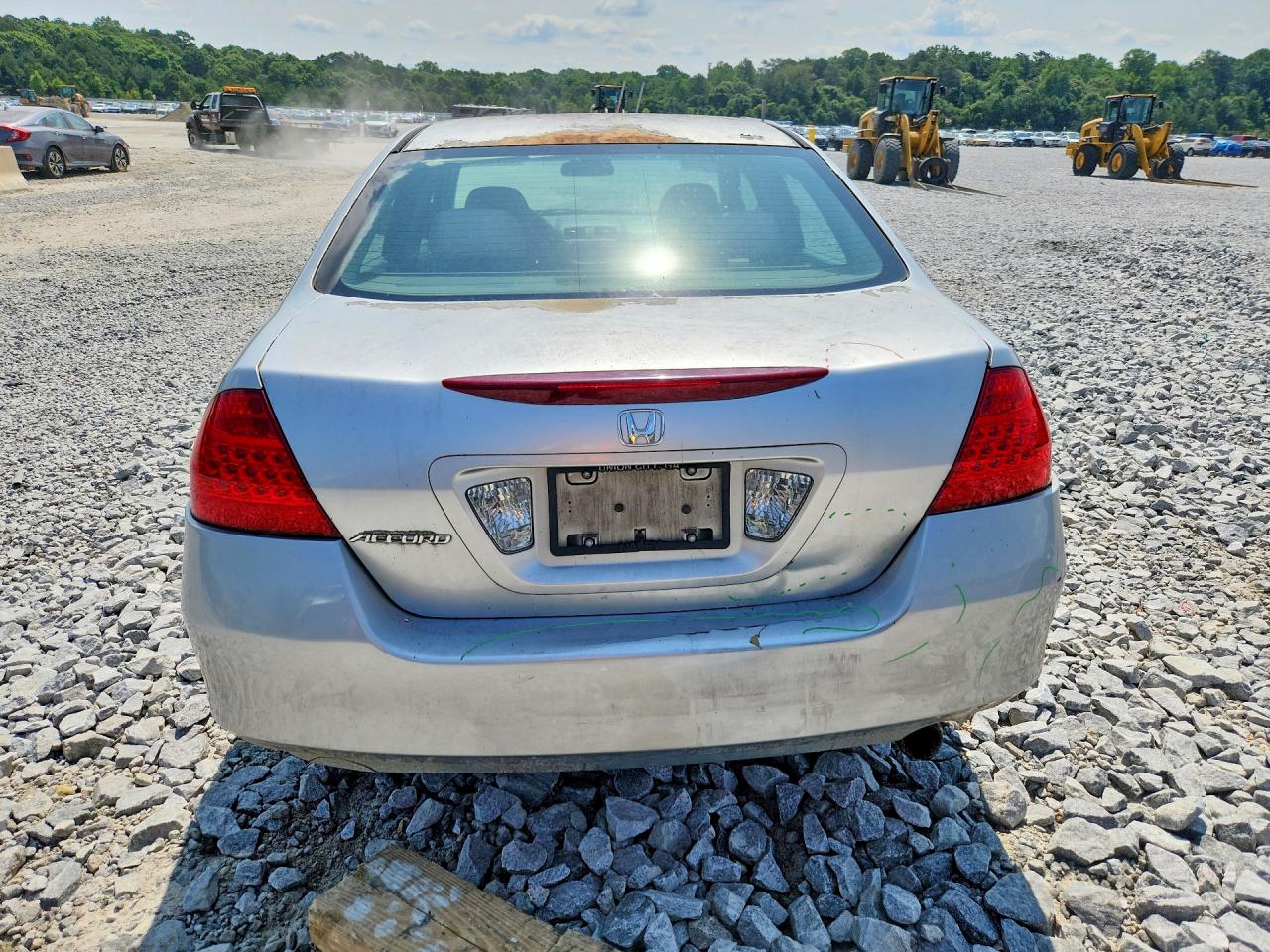 2006 Honda Accord Ex Silver vin: 1HGCM56776A113144