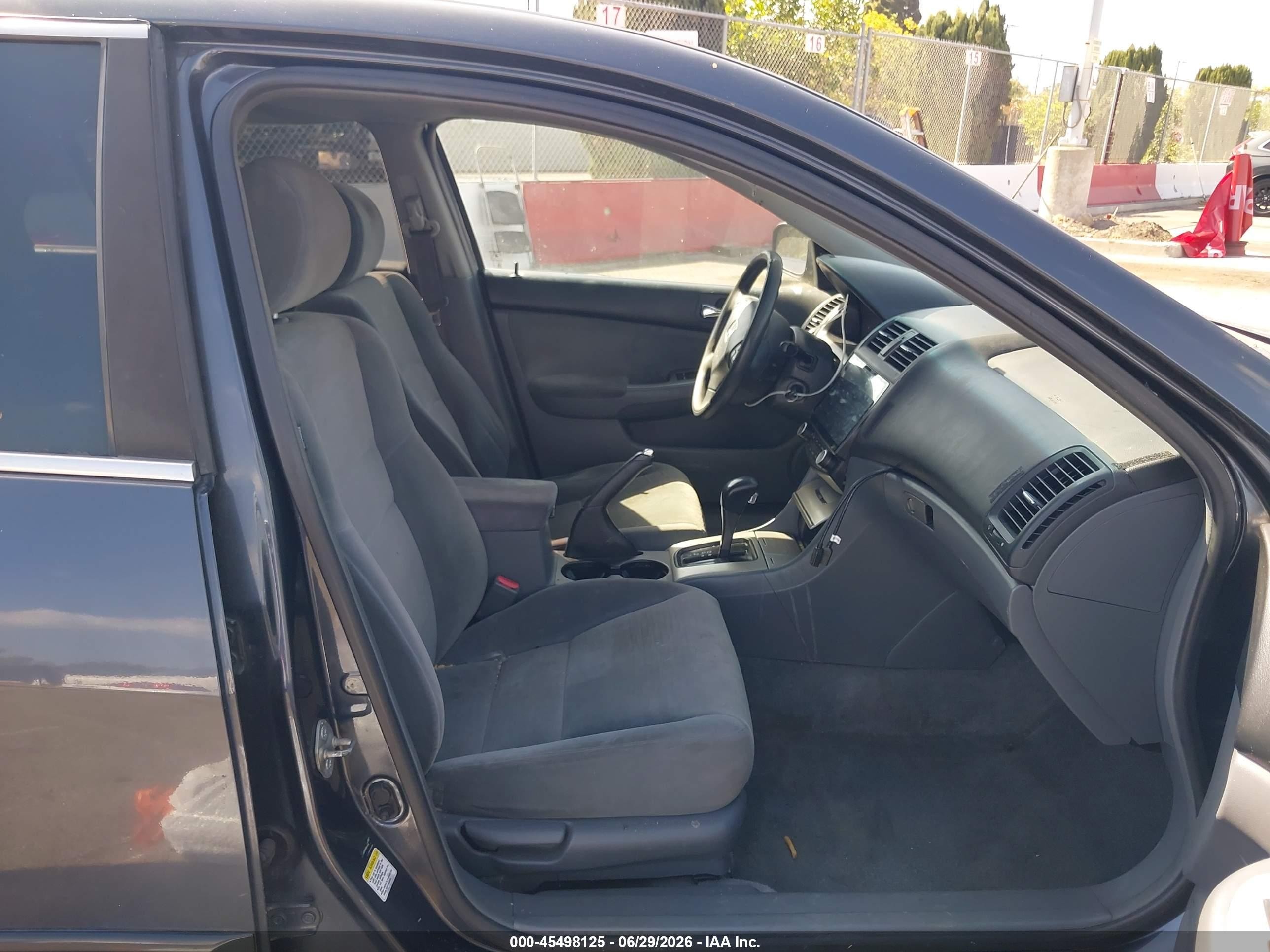2006 Honda Accord 2.4 Ex Gray vin: 1HGCM56776A121213