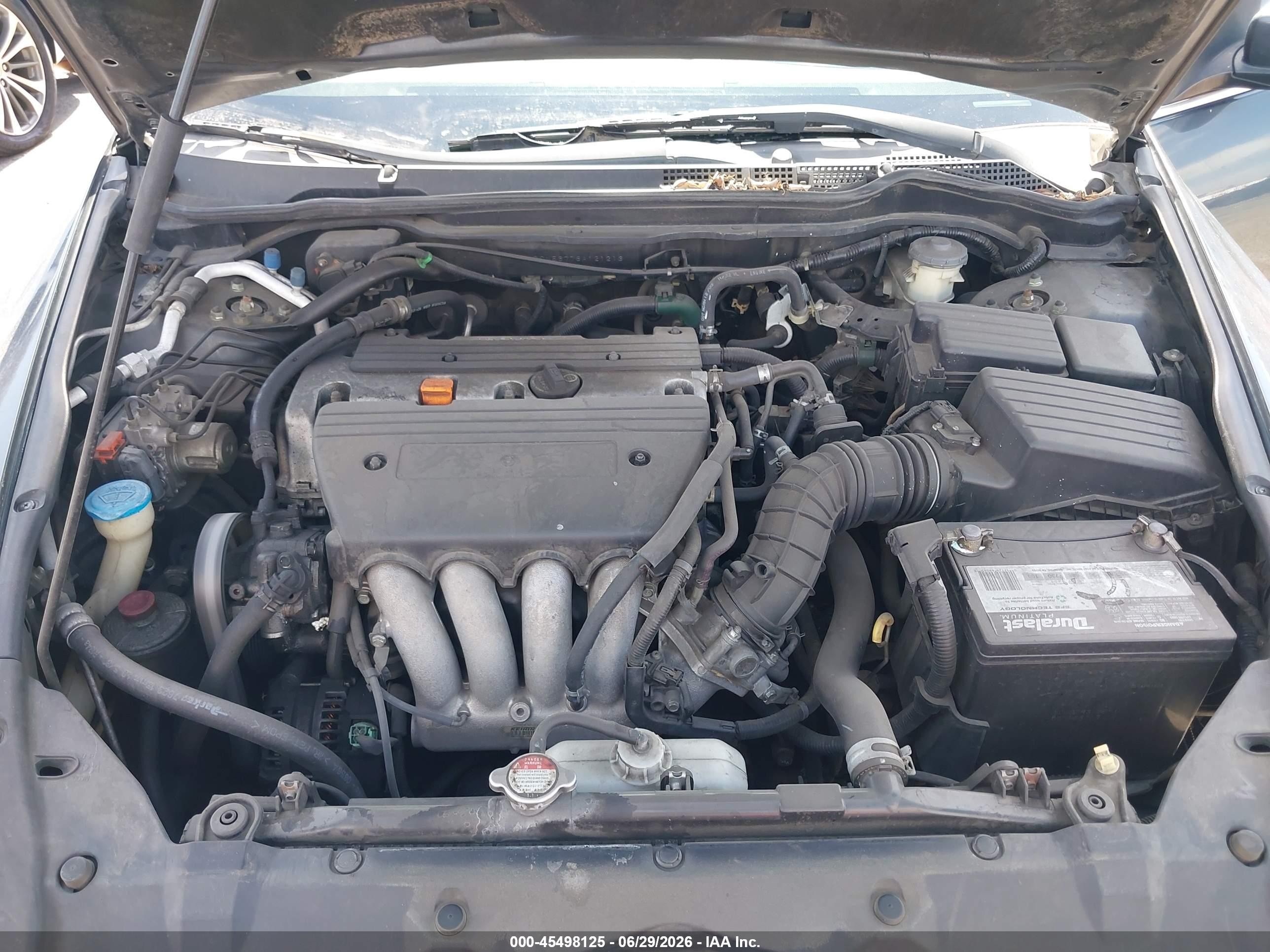 2006 Honda Accord 2.4 Ex Gray vin: 1HGCM56776A121213