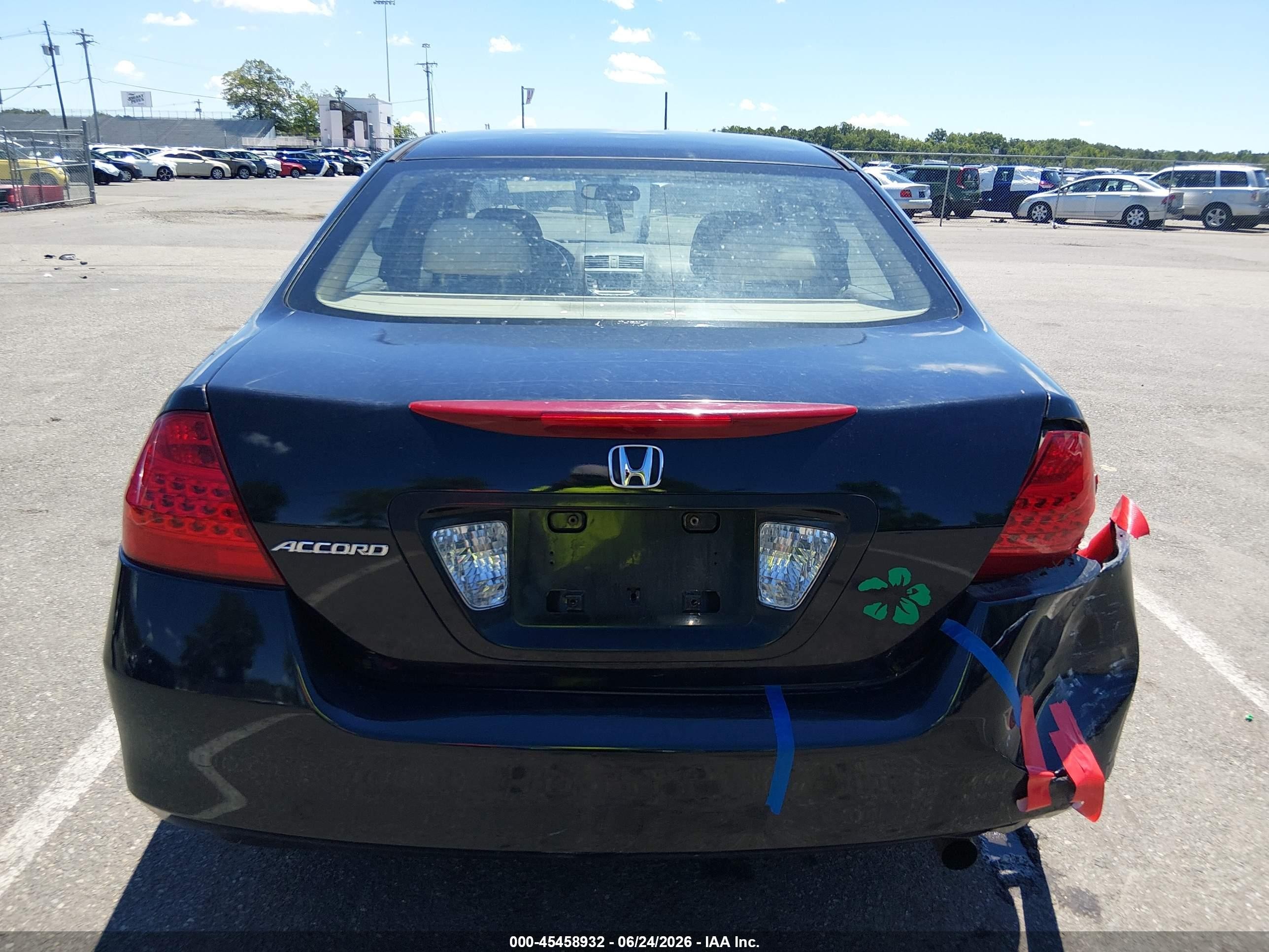 2006 Honda Accord 2.4 Ex Black vin: 1HGCM56776A138285