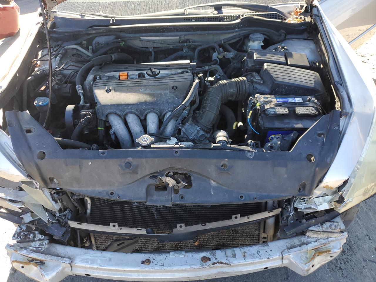 2006 Honda Accord Ex Silver vin: 1HGCM56776A183842