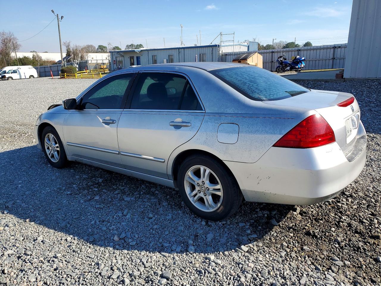 2007 Honda Accord Ex Silver vin: 1HGCM56777A141737