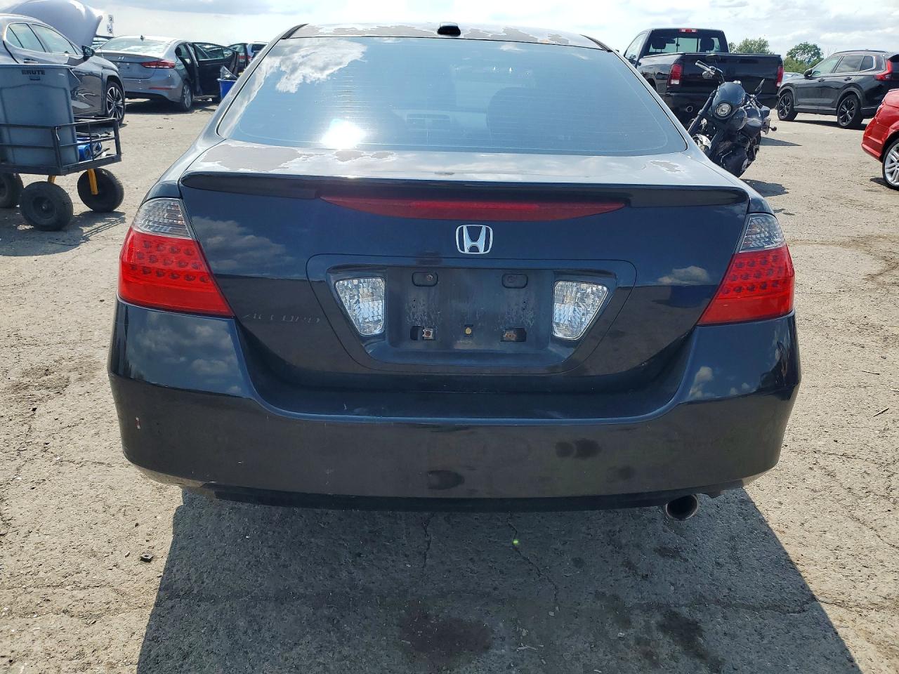 2007 Honda Accord Ex Black vin: 1HGCM56777A171840