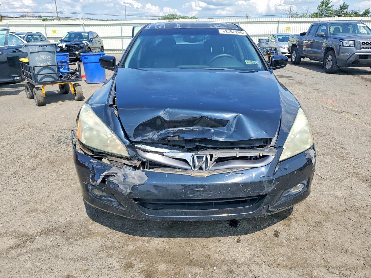 2007 Honda Accord Ex Black vin: 1HGCM56777A171840
