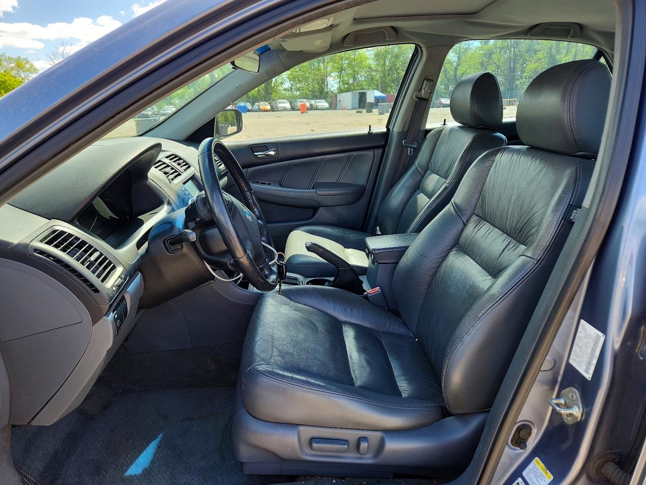 2007 Honda Accord Ex Серый vin: 1HGCM56777A200611