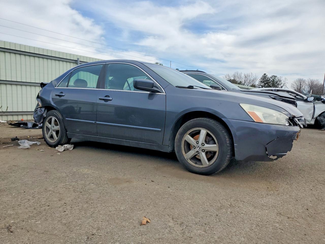 2004 Honda Accord Ex Gray vin: 1HGCM56784A147221