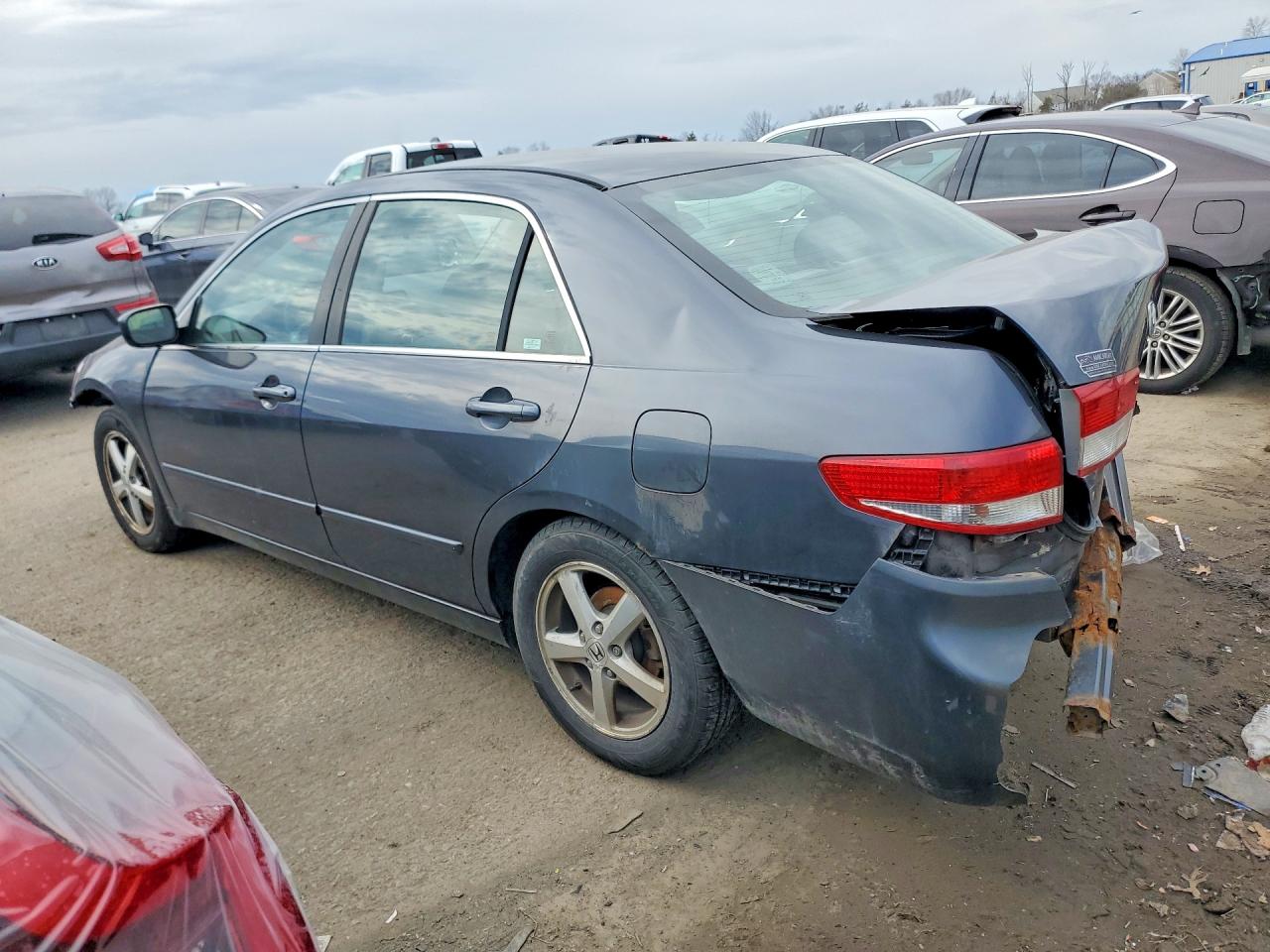 2004 Honda Accord Ex Gray vin: 1HGCM56784A147221