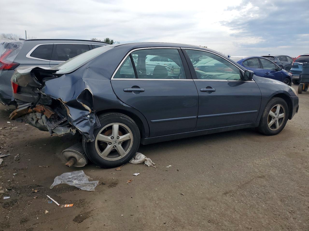 2004 Honda Accord Ex Gray vin: 1HGCM56784A147221