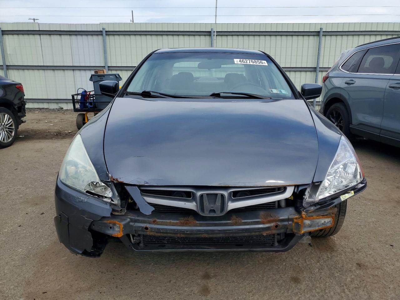 2004 Honda Accord Ex Gray vin: 1HGCM56784A147221