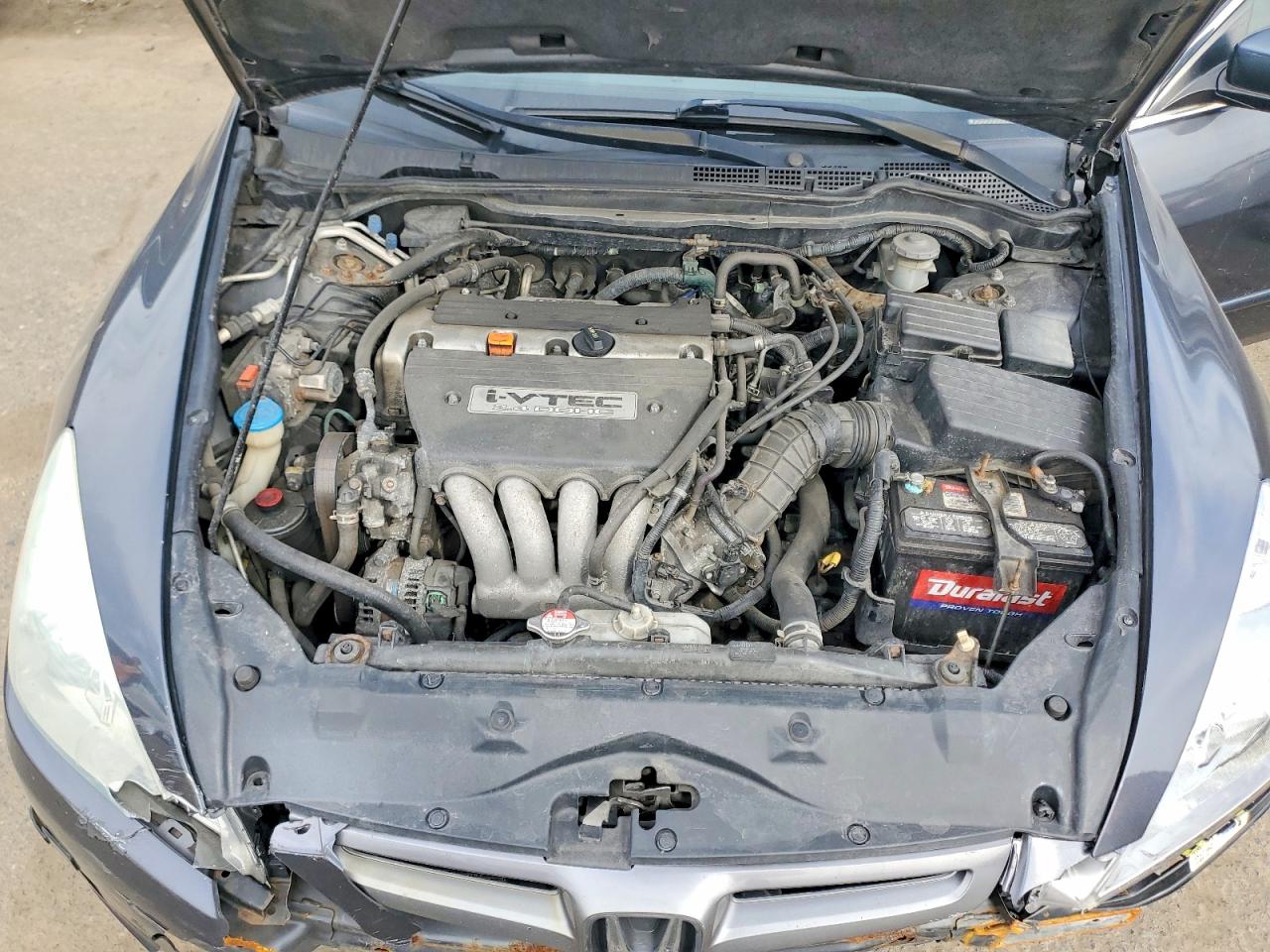 2004 Honda Accord Ex Gray vin: 1HGCM56784A147221