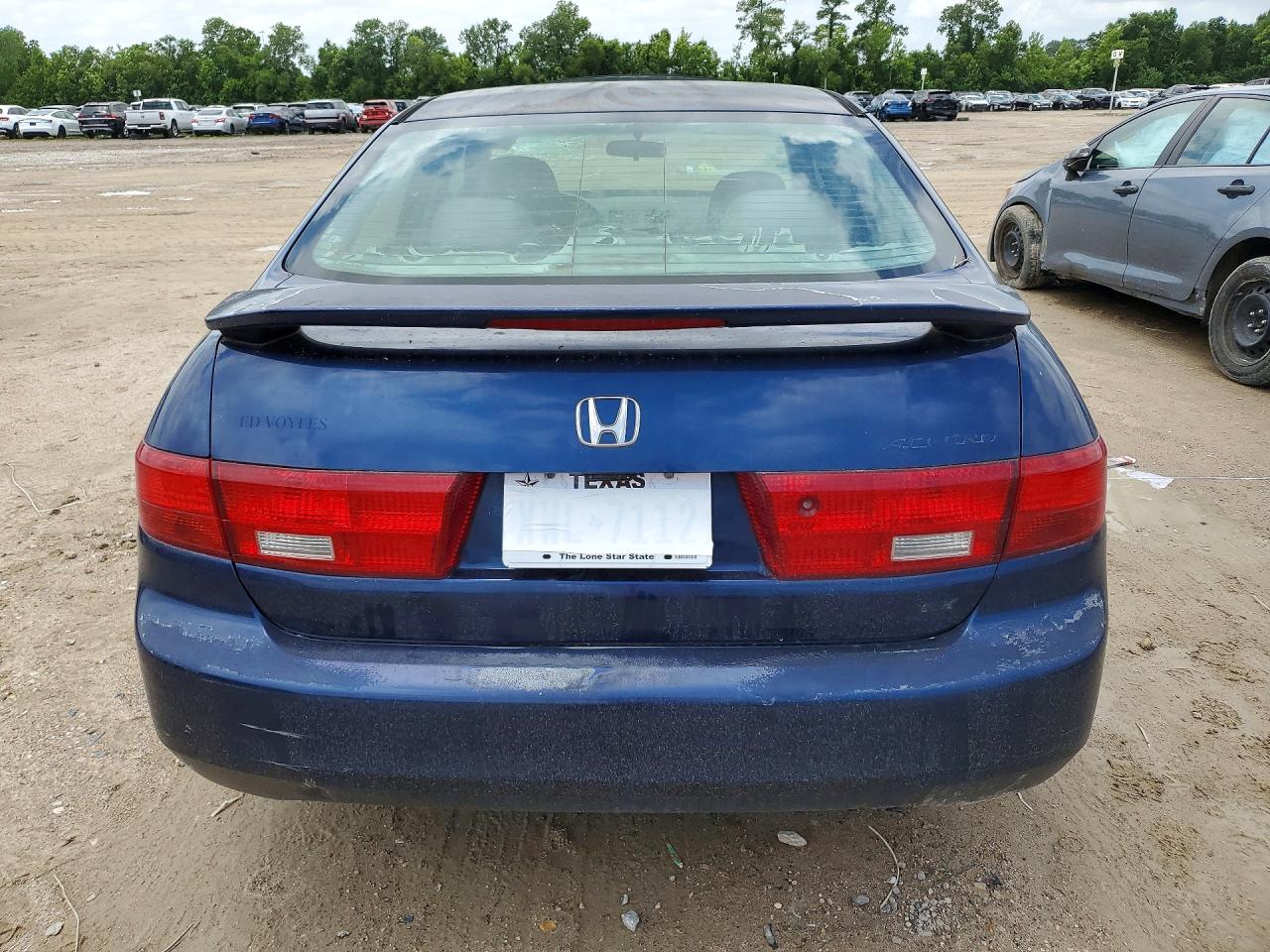 2005 Honda Accord Ex Синий vin: 1HGCM56785A007820