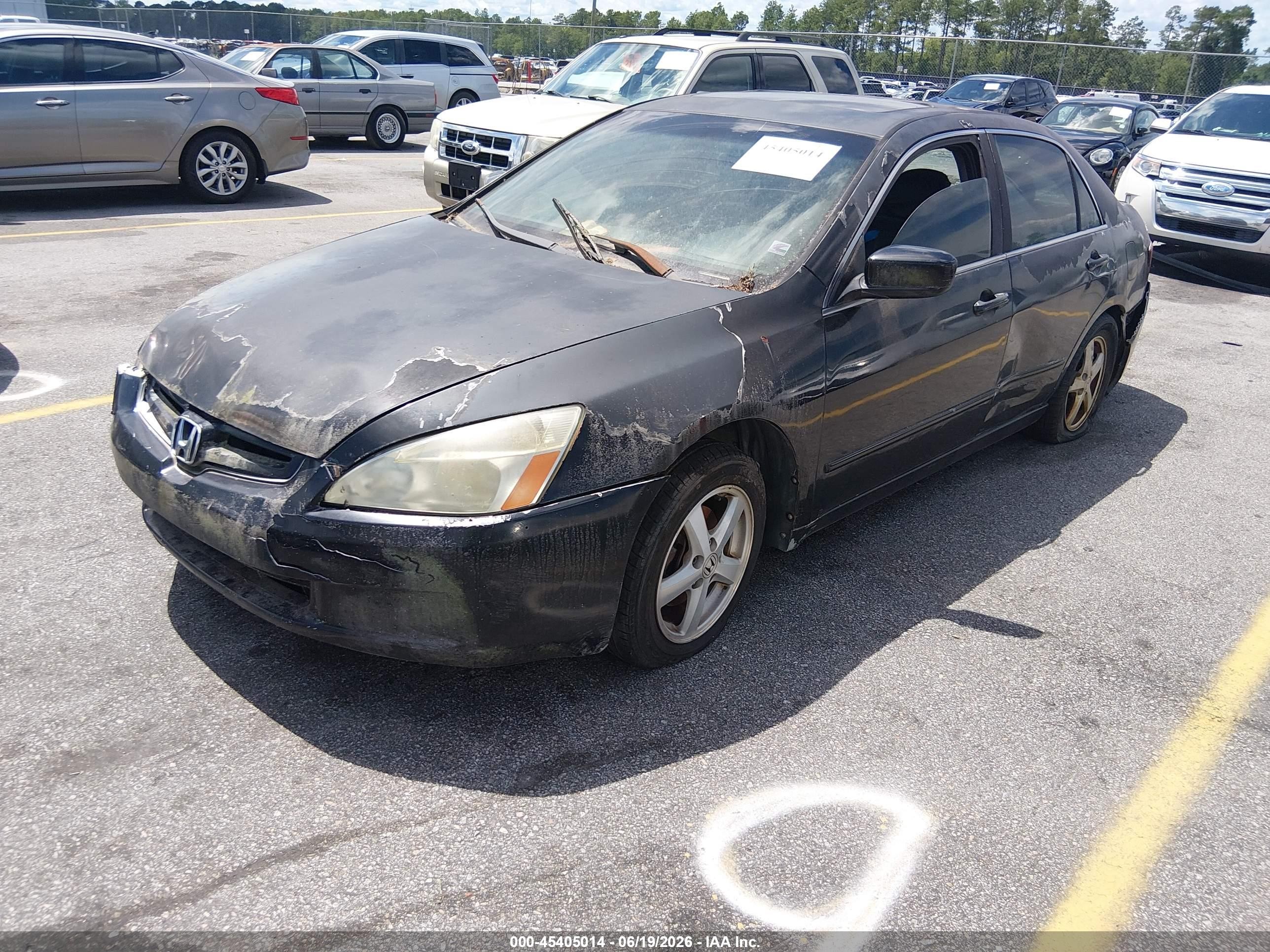 2005 Honda Accord 2.4 Ex Black vin: 1HGCM56785A028683