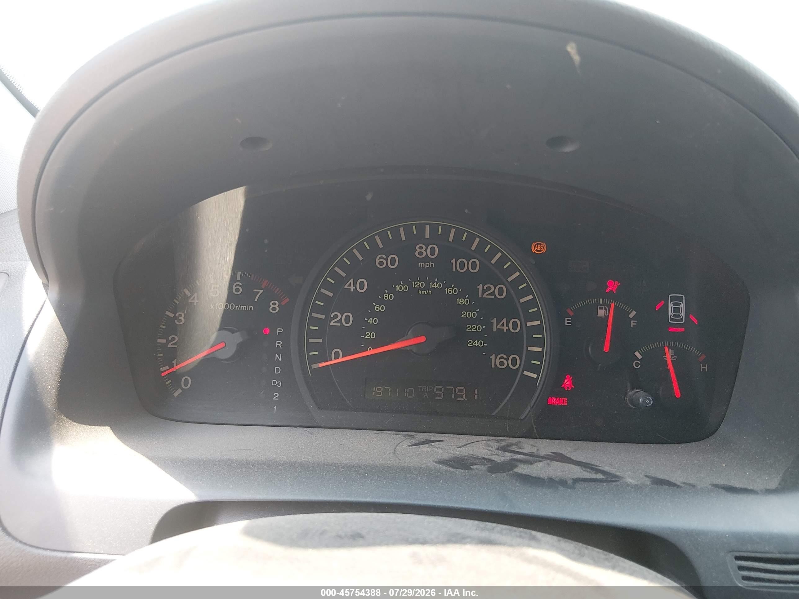 2005 Honda Accord 2.4 Ex Красный vin: 1HGCM56785A082212