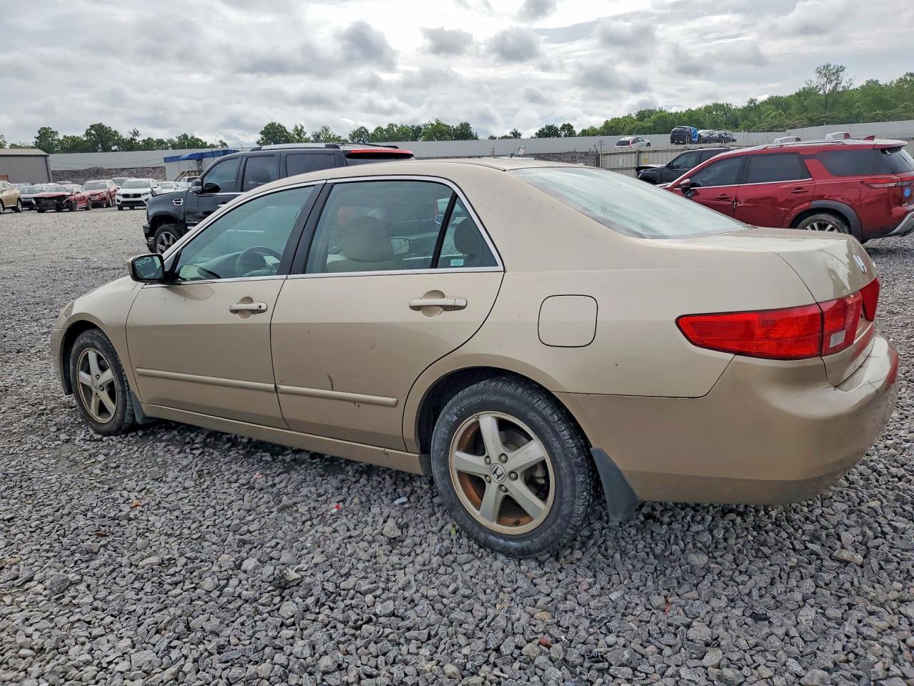 2005 Honda Accord Ex Желто-коричневый vin: 1HGCM56785A120683
