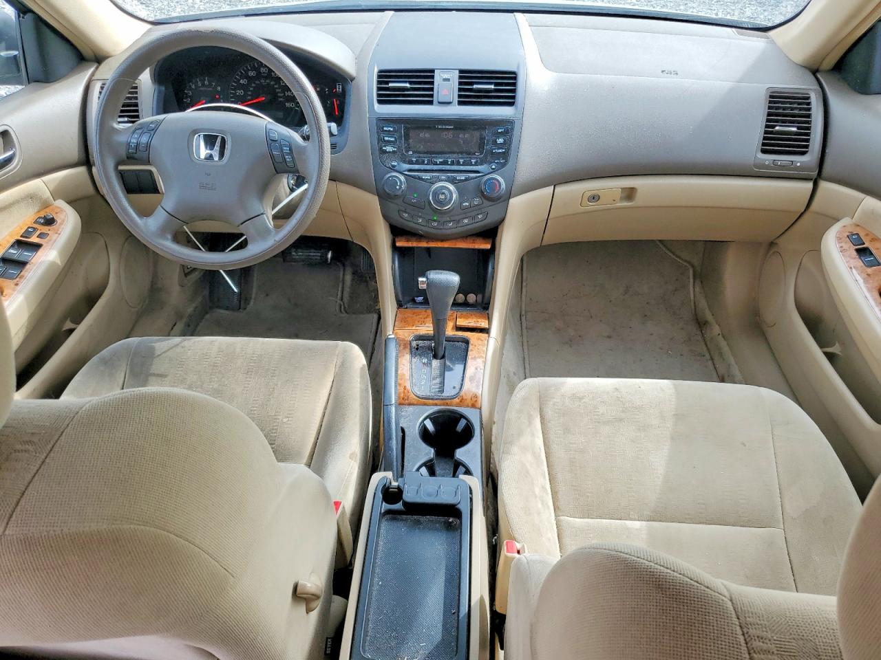 2005 Honda Accord Ex Желто-коричневый vin: 1HGCM56785A120683