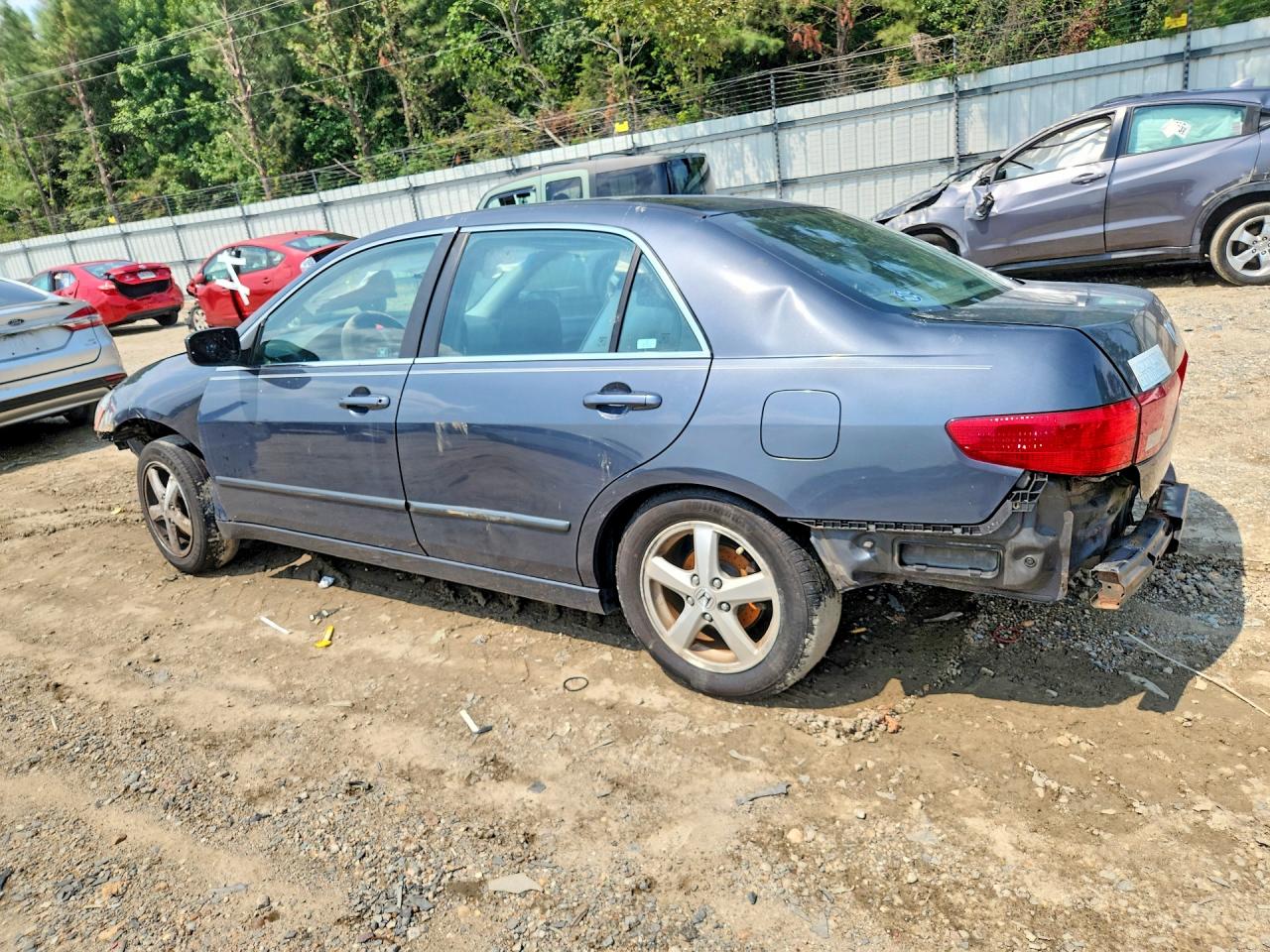2005 Honda Accord Ex Серый vin: 1HGCM56785A190684