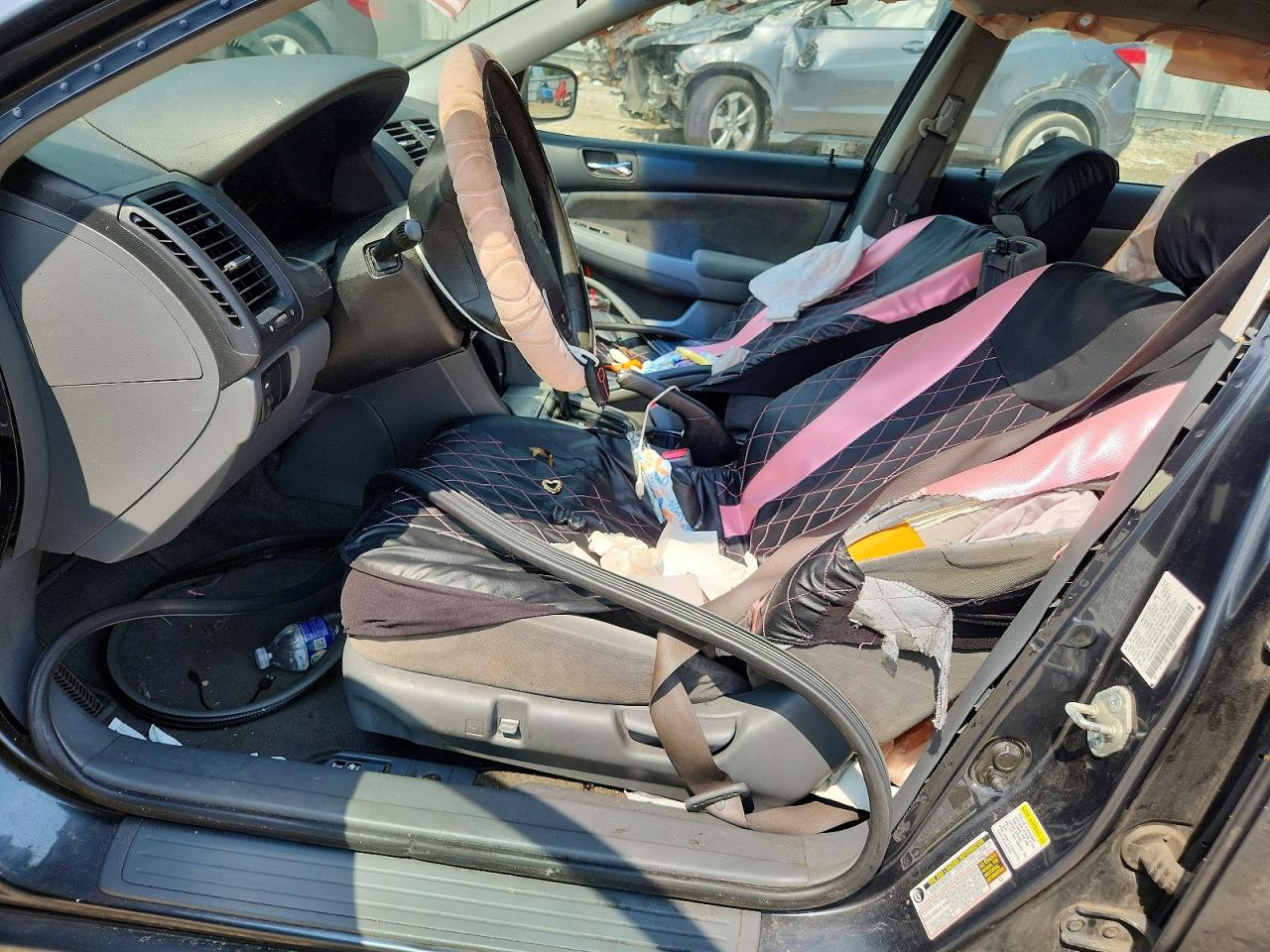 2005 Honda Accord Ex Серый vin: 1HGCM56785A190684