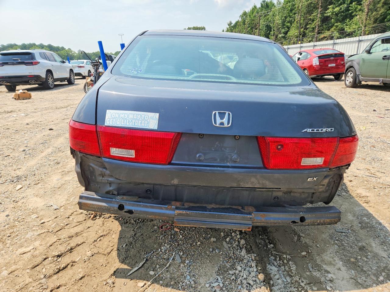 2005 Honda Accord Ex Серый vin: 1HGCM56785A190684
