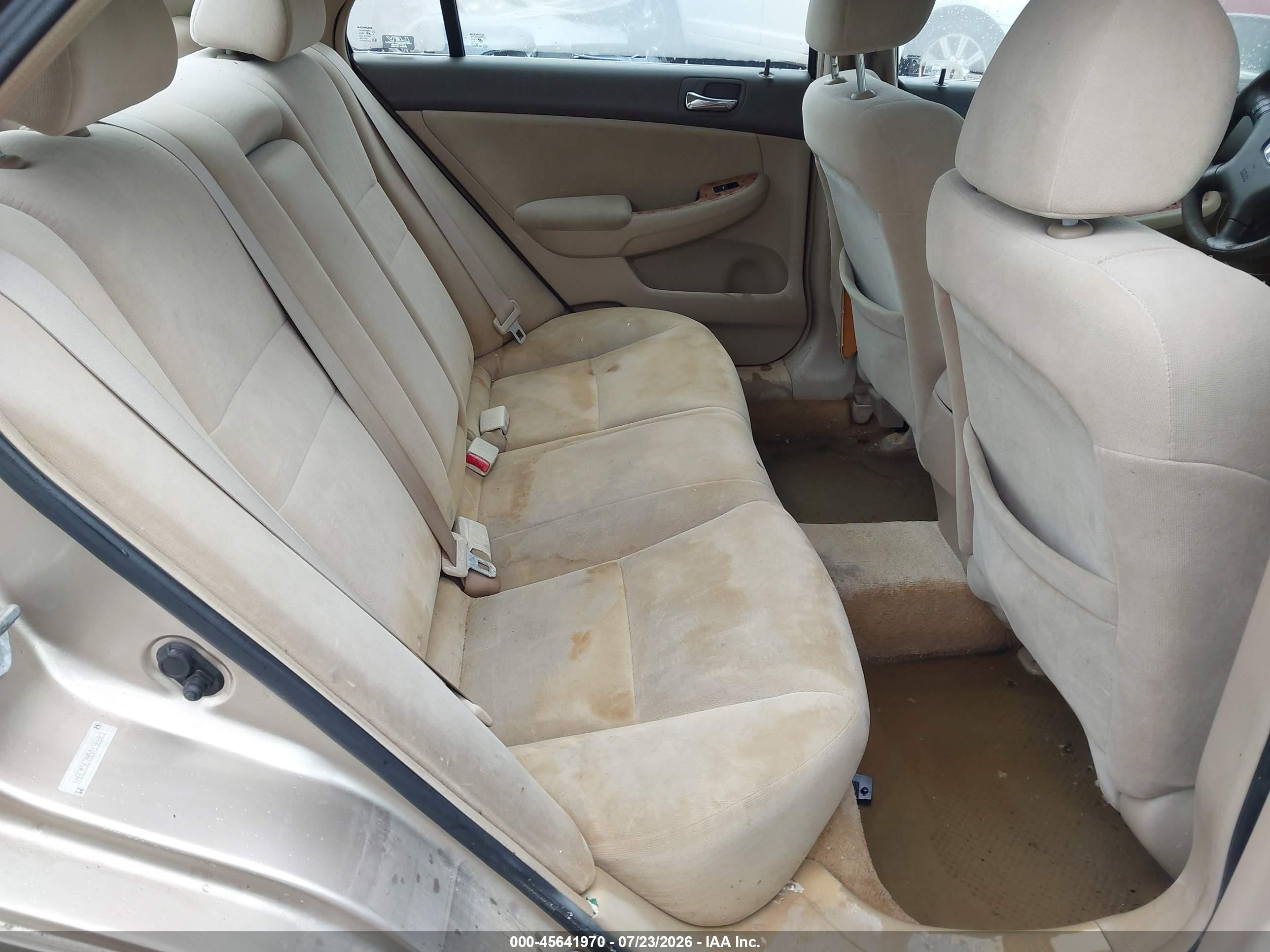 2005 Honda Accord 2.4 Ex Tan vin: 1HGCM56785A196663