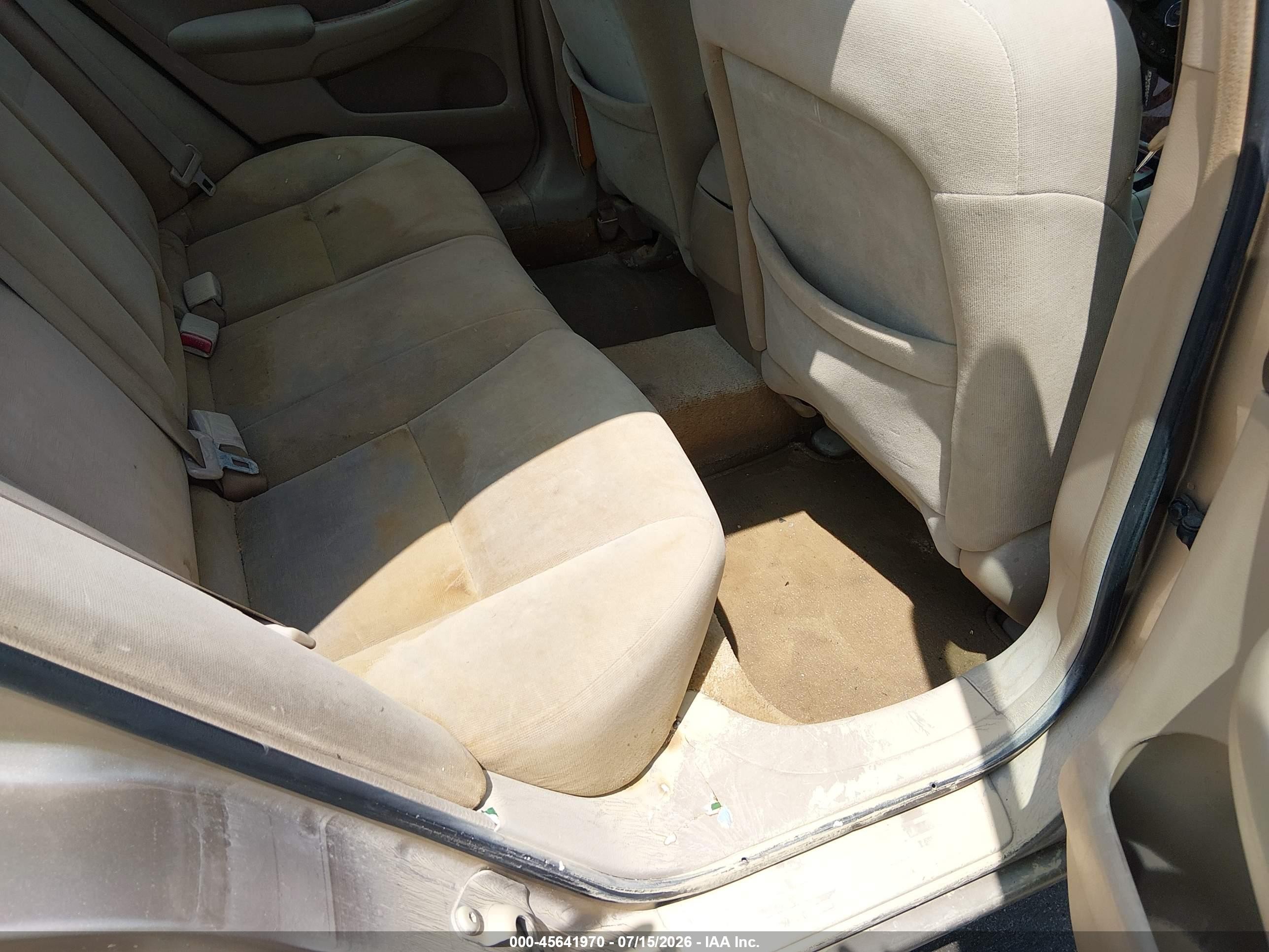 2005 Honda Accord 2.4 Ex Tan vin: 1HGCM56785A196663