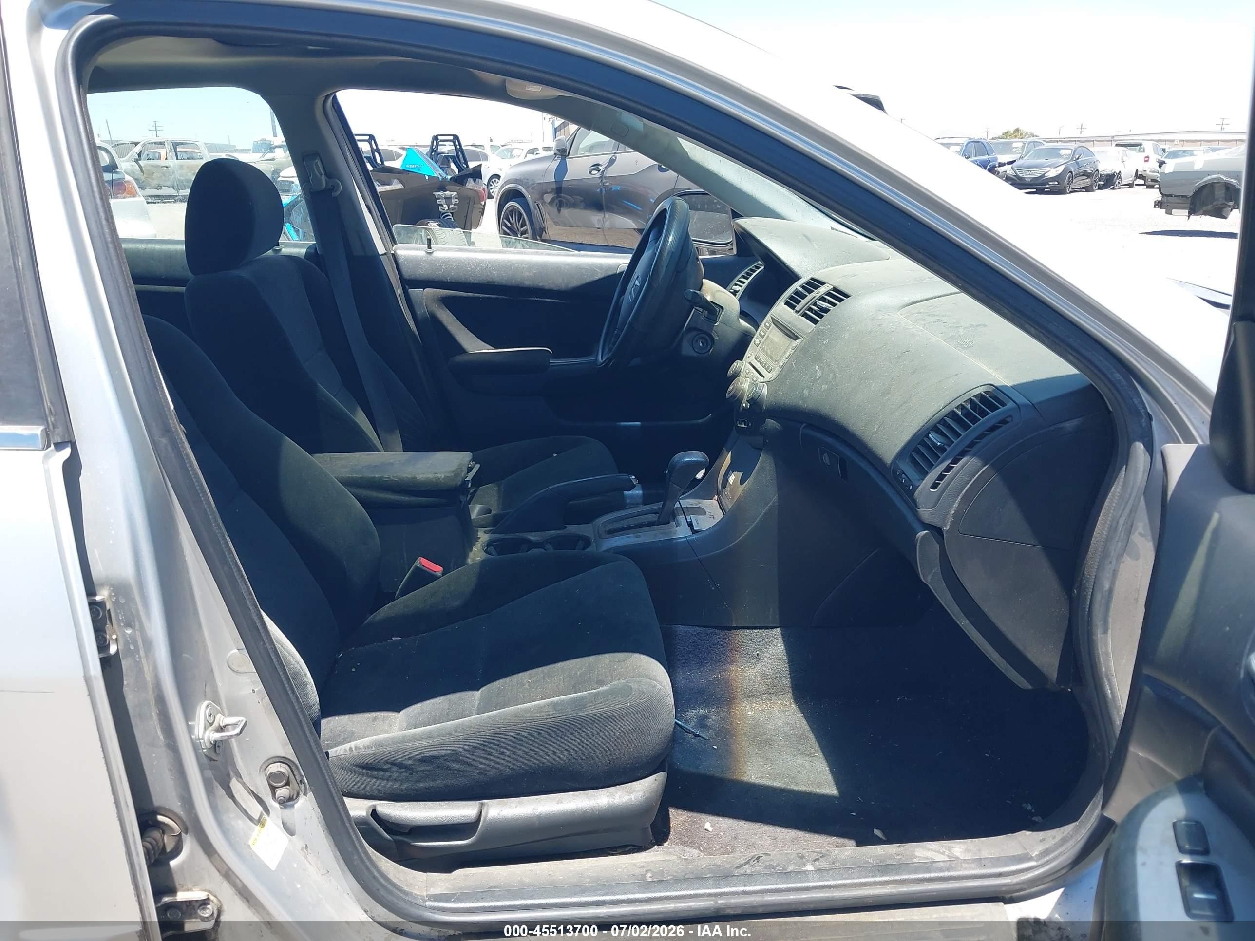 2006 Honda Accord 2.4 Ex Silver vin: 1HGCM56786A001162