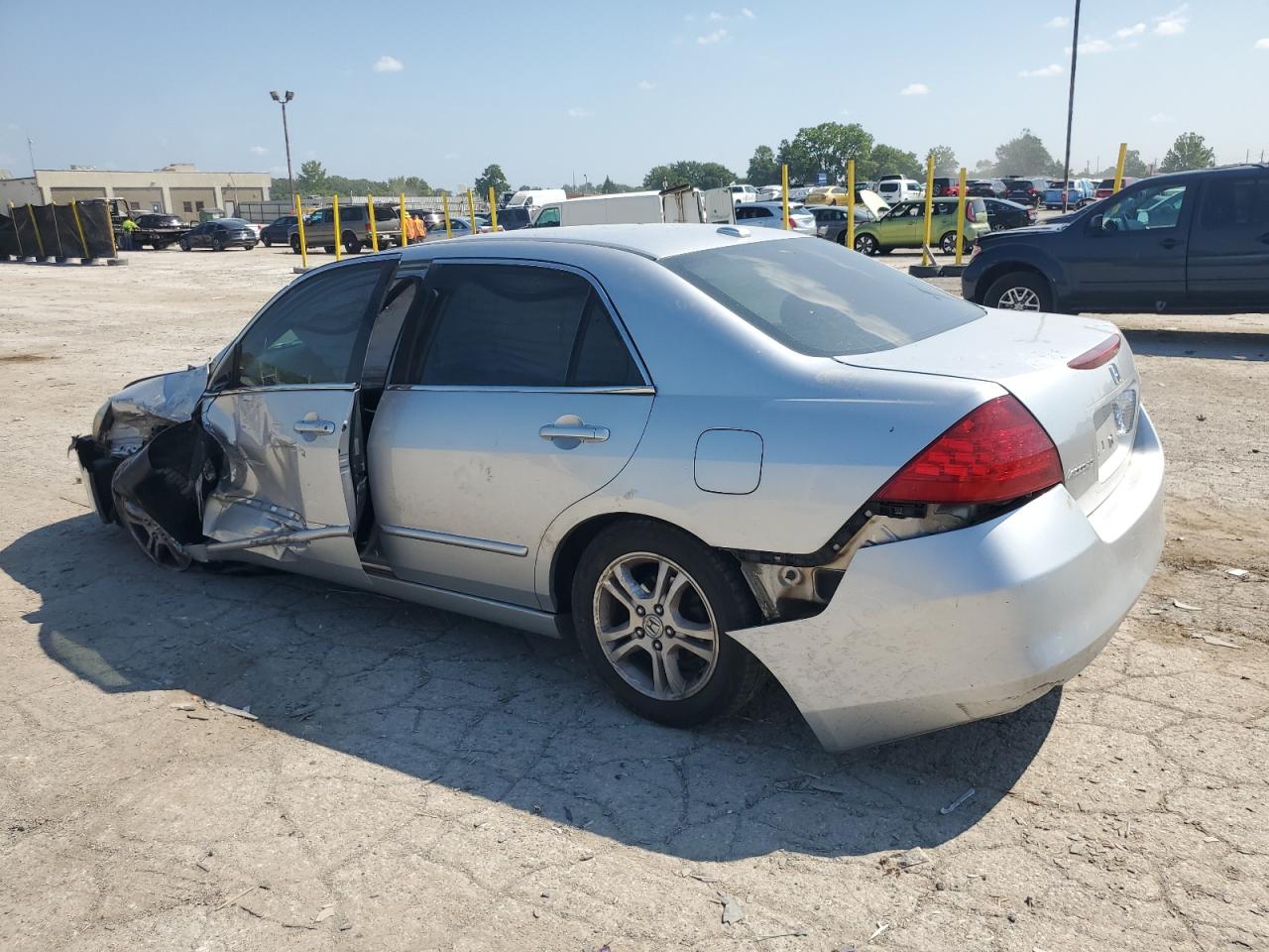 2006 Honda Accord Ex Серебряный vin: 1HGCM56786A088206