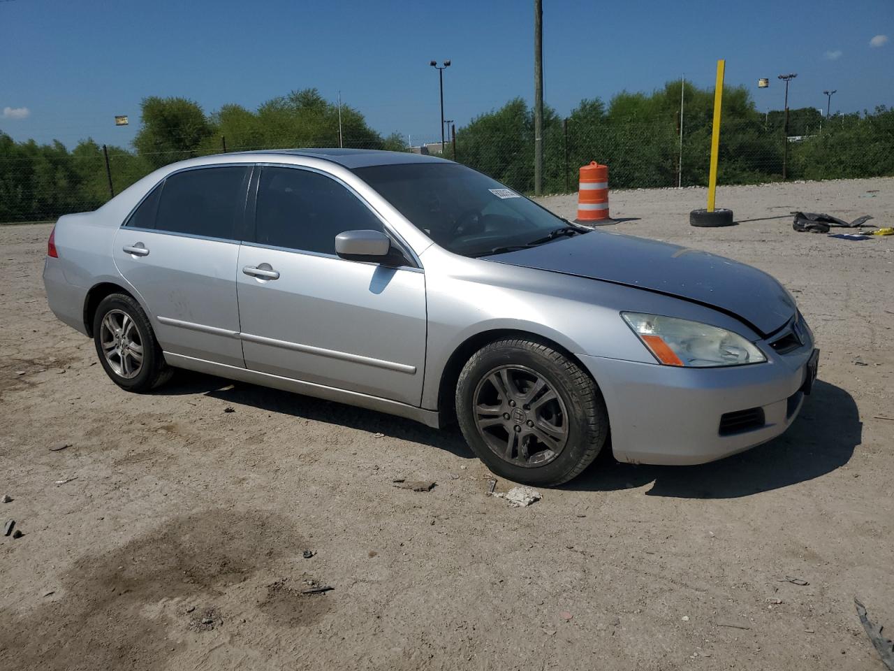 2006 Honda Accord Ex Серебряный vin: 1HGCM56786A088206