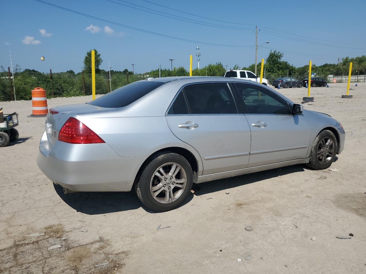 2006 Honda Accord Ex Серебряный vin: 1HGCM56786A088206