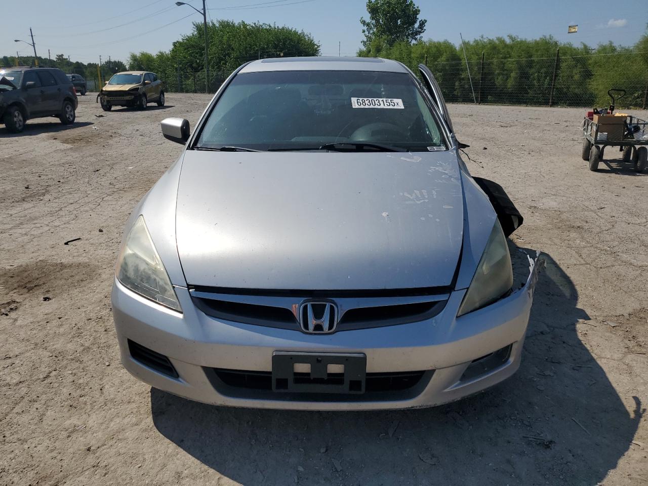 2006 Honda Accord Ex Серебряный vin: 1HGCM56786A088206