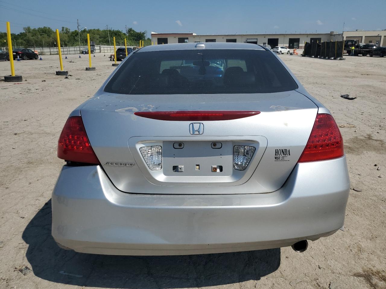2006 Honda Accord Ex Серебряный vin: 1HGCM56786A088206