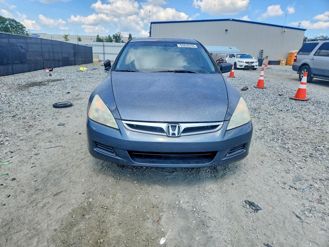 2006 Honda Accord Ex Серый vin: 1HGCM56786A135816