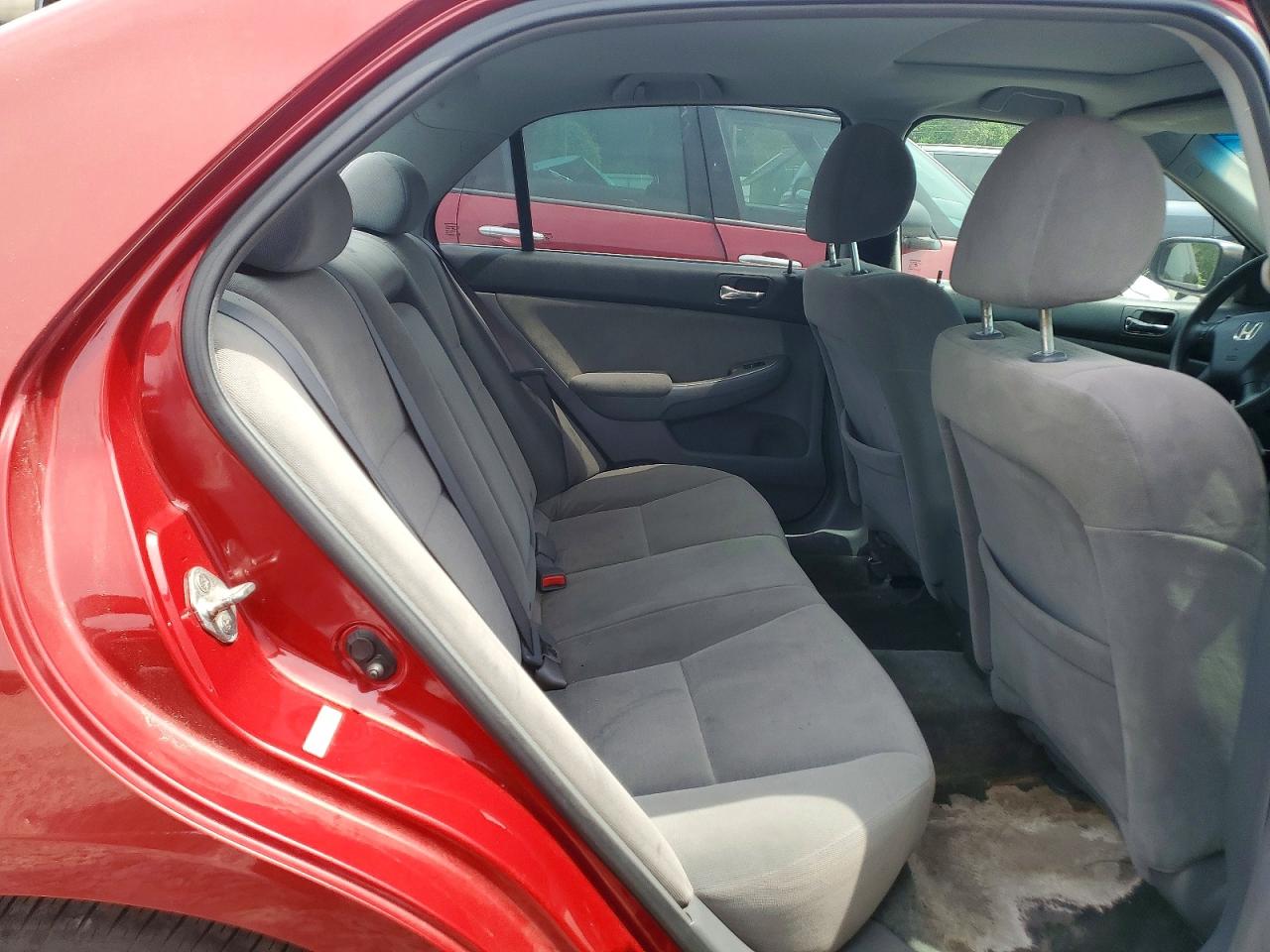 2007 Honda Accord Ex Красный vin: 1HGCM56787A022000