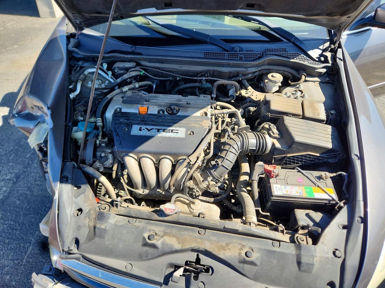 2007 Honda Accord Ex Gray vin: 1HGCM56787A041498