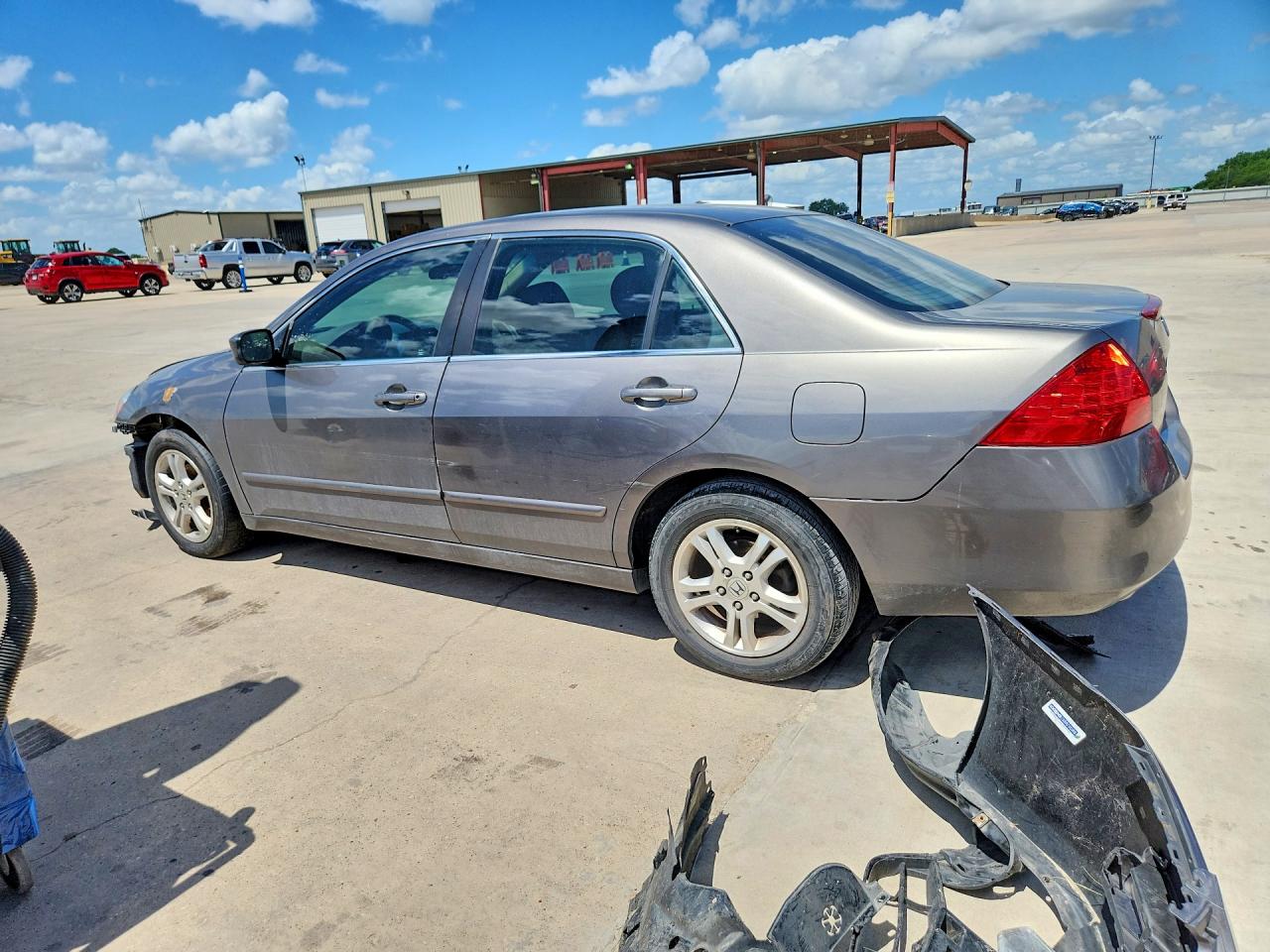 2007 Honda Accord Ex Charcoal vin: 1HGCM56787A043817