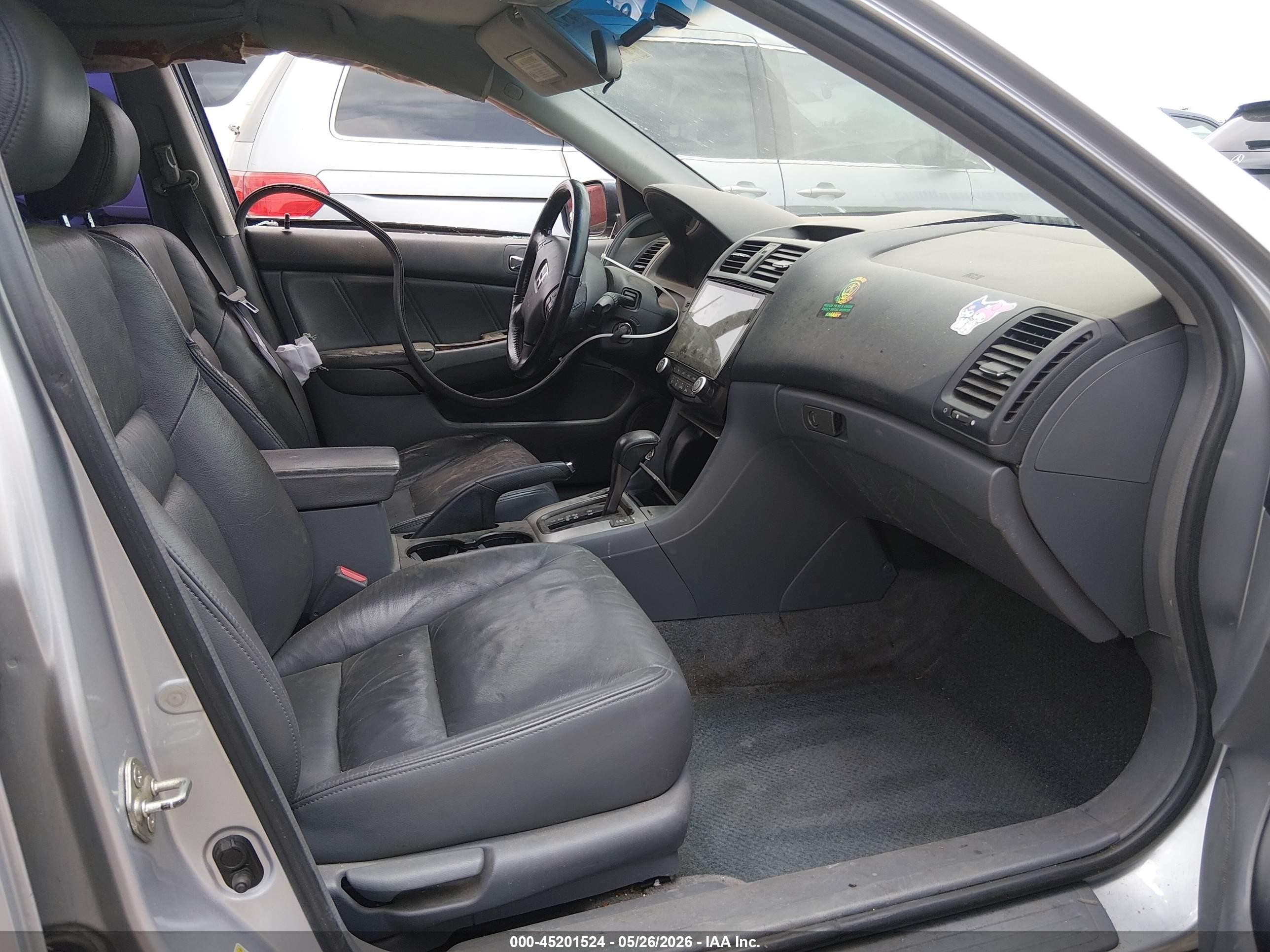 2007 Honda Accord 2.4 Ex Silver vin: 1HGCM56787A044157