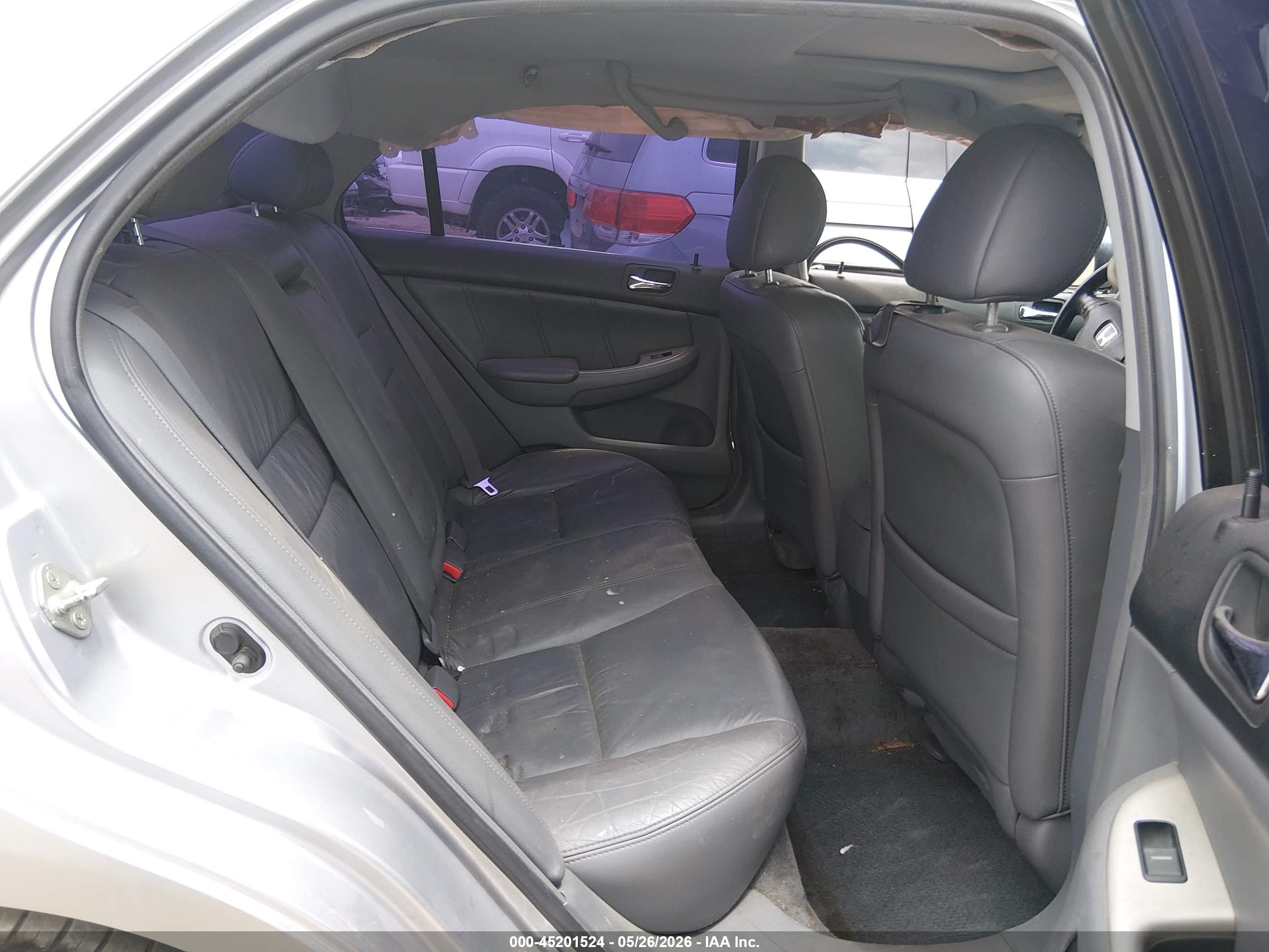 2007 Honda Accord 2.4 Ex Silver vin: 1HGCM56787A044157