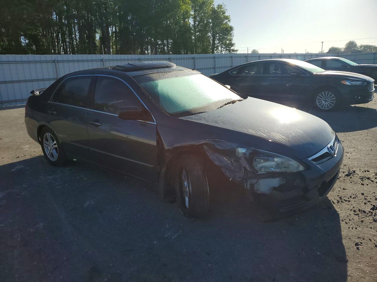 2007 Honda Accord Ex Серый vin: 1HGCM56787A046782