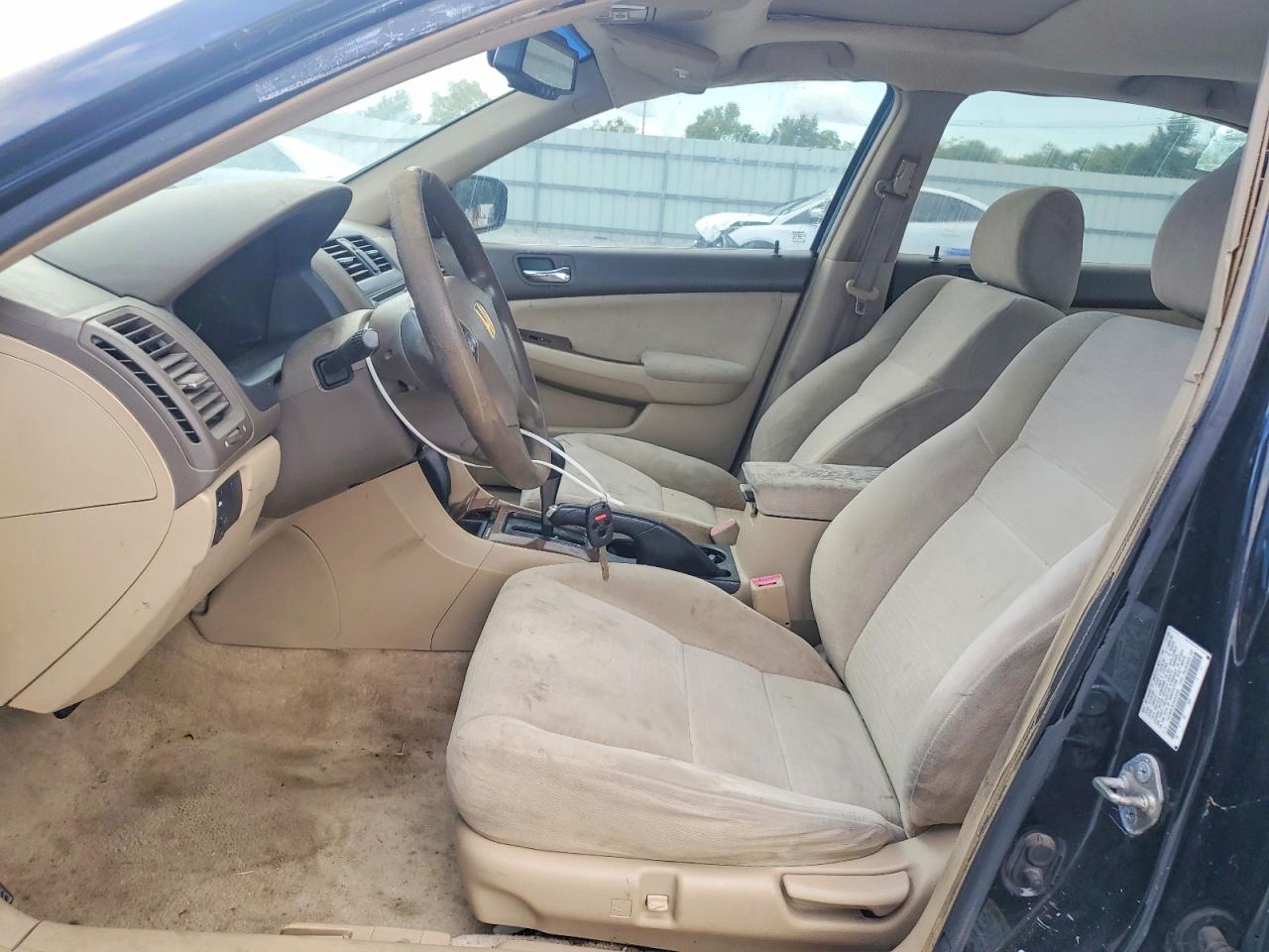 2007 Honda Accord Ex Black vin: 1HGCM56787A059466