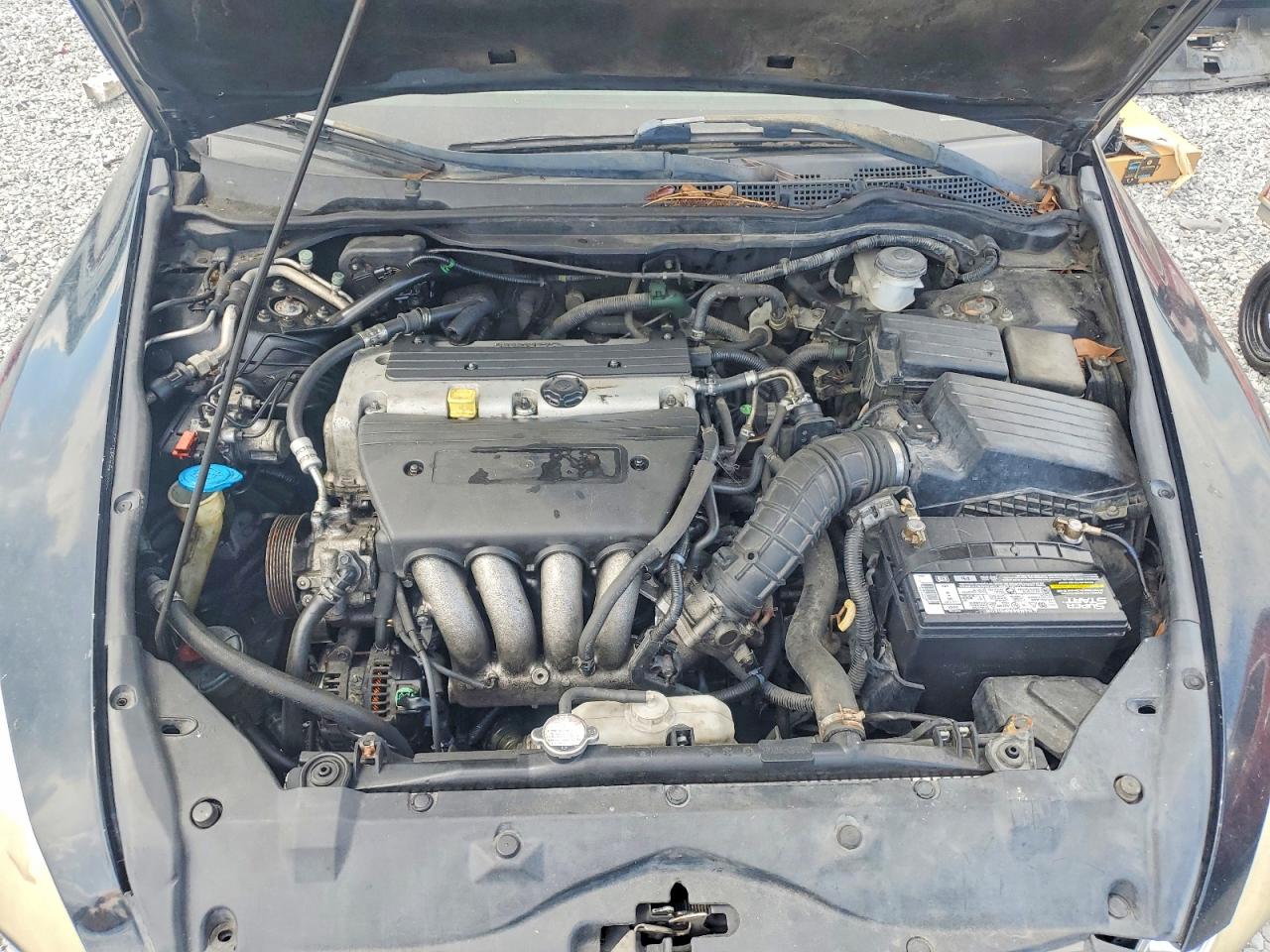 2007 Honda Accord Ex Black vin: 1HGCM56787A059466