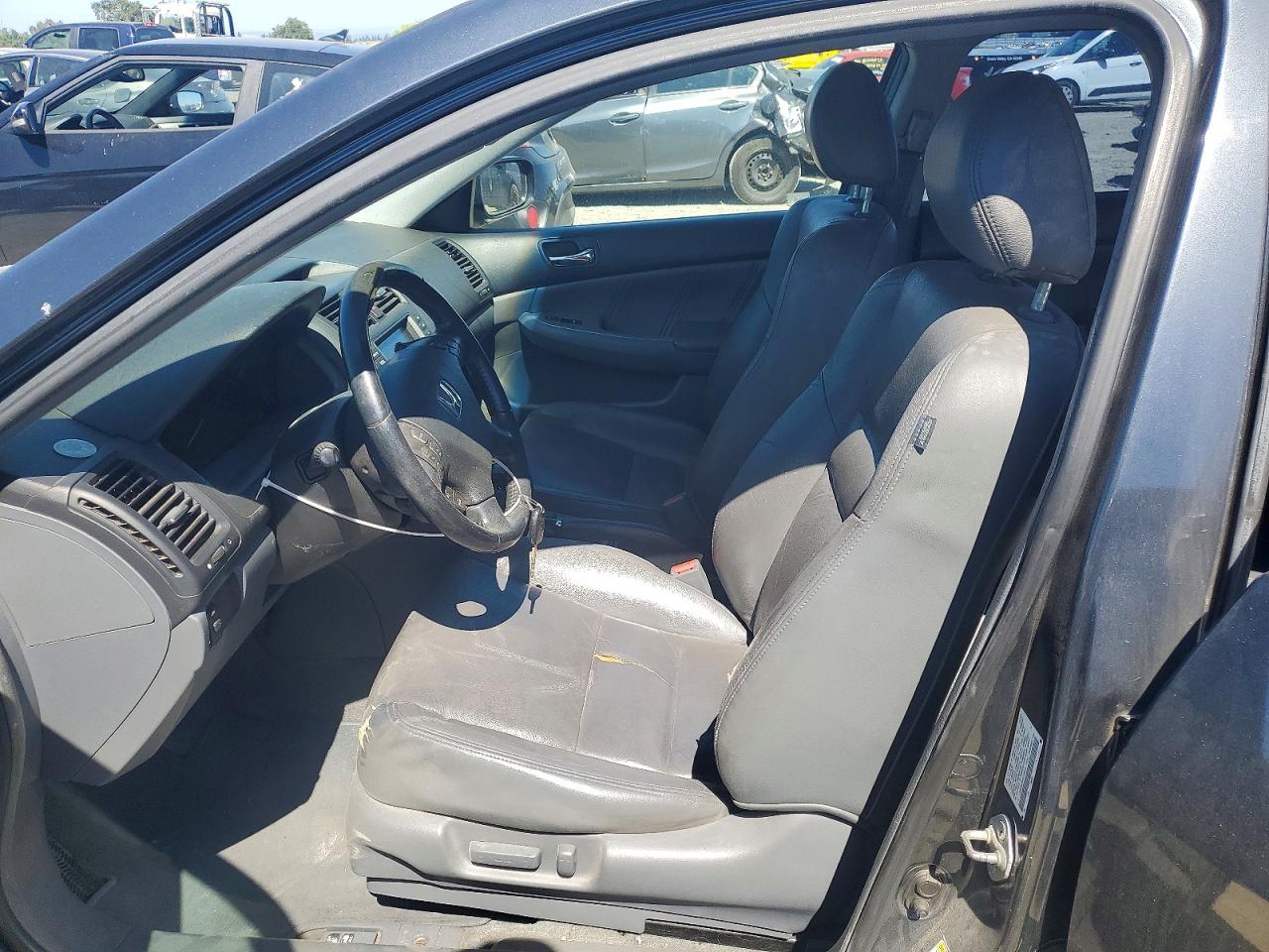 2007 Honda Accord Ex Black vin: 1HGCM56787A134019