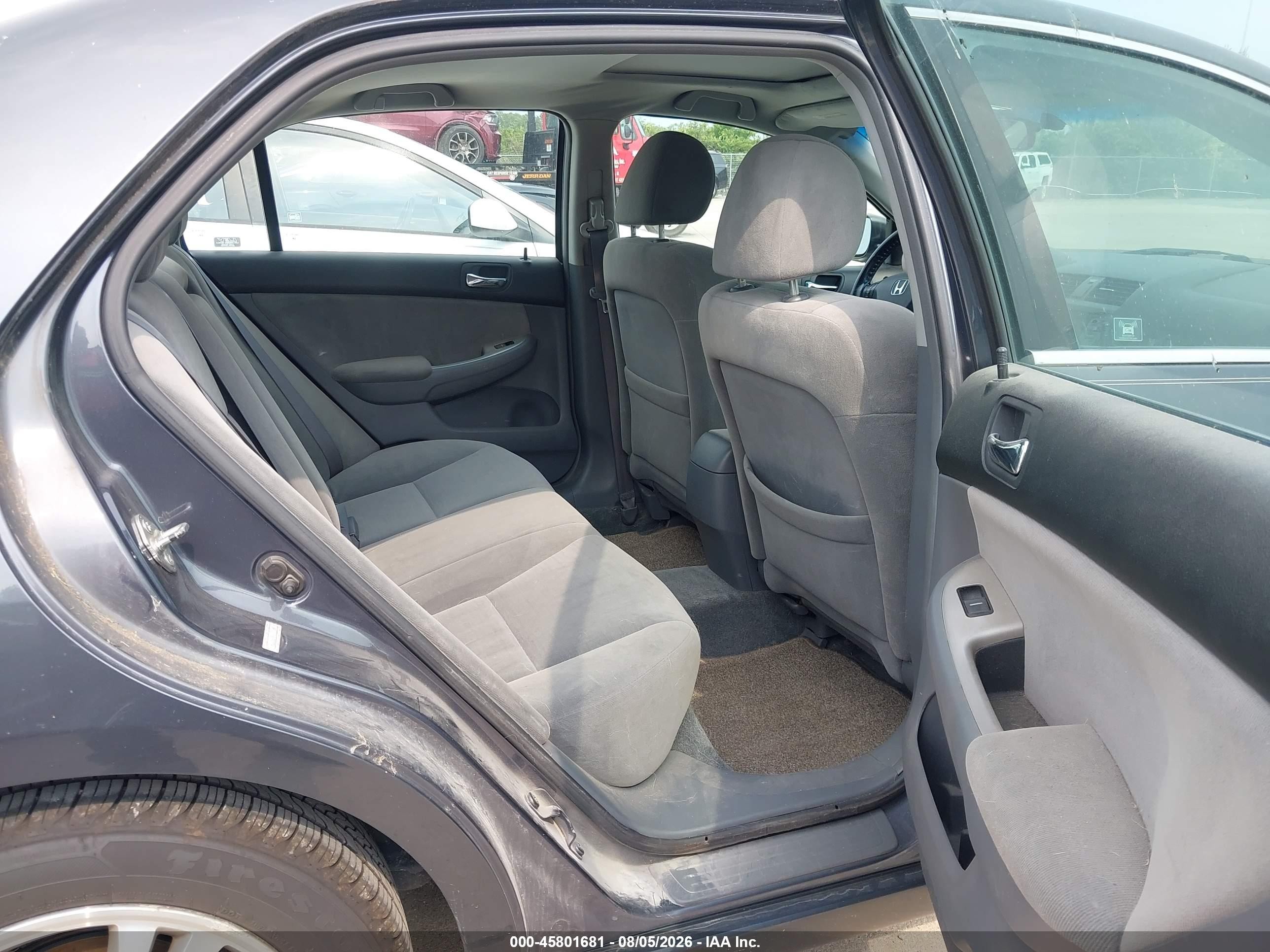 2007 Honda Accord 2.4 Ex Синий vin: 1HGCM56787A177002