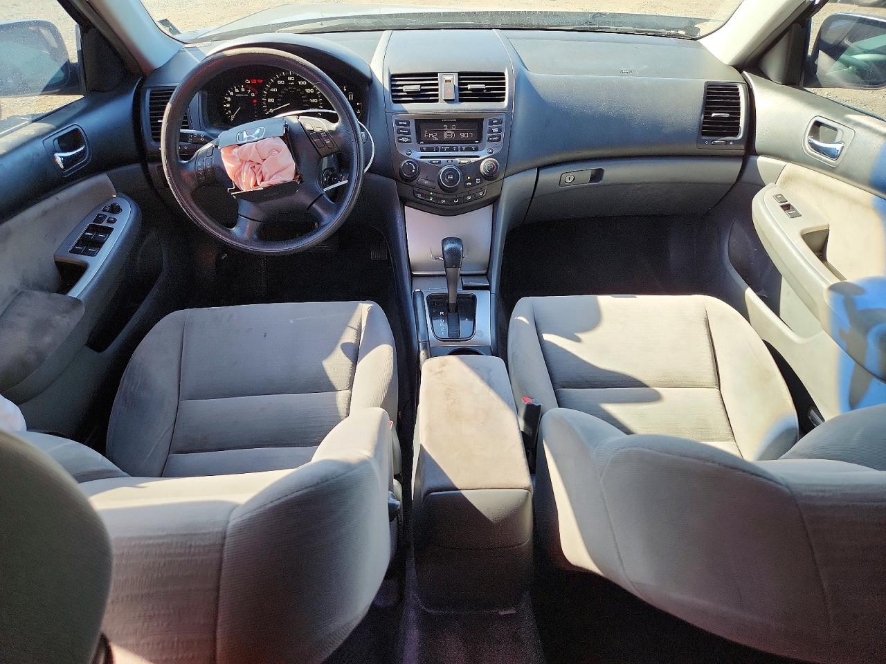 2007 Honda Accord Ex Blue vin: 1HGCM56787A203582