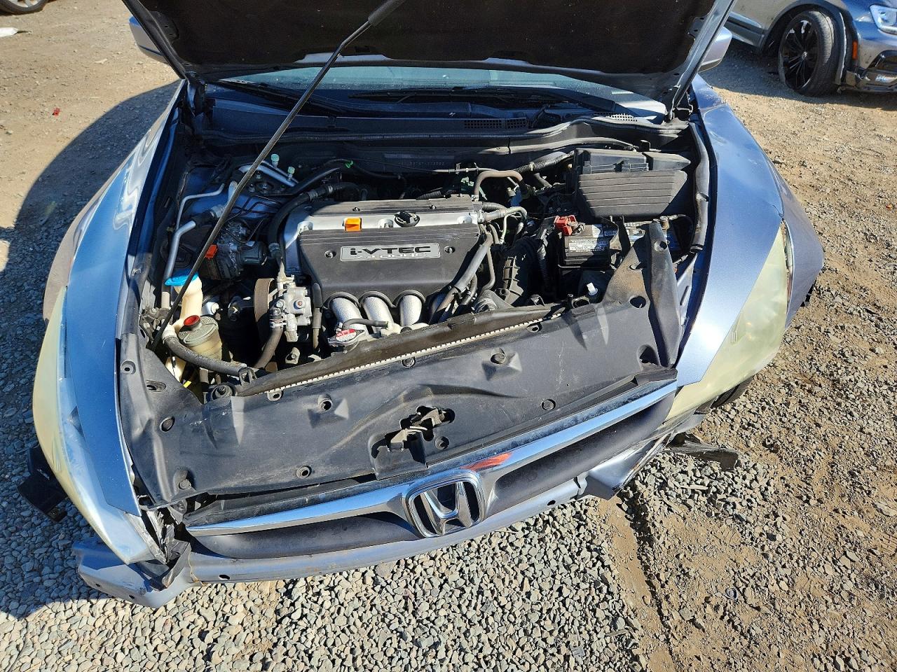 2007 Honda Accord Ex Blue vin: 1HGCM56787A203582