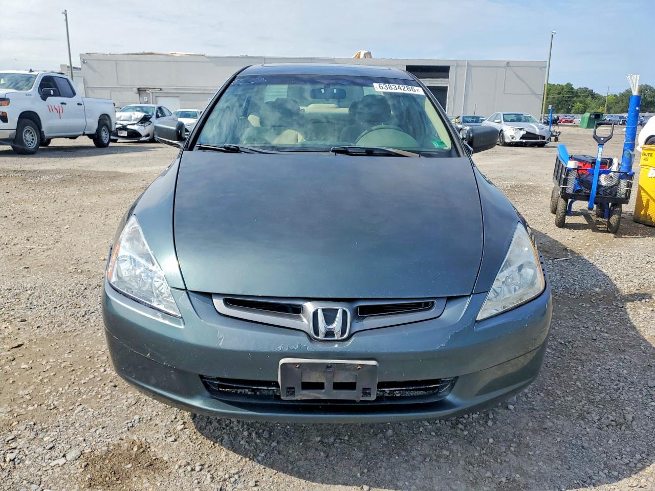2004 Honda Accord Ex Gray vin: 1HGCM56794A120481