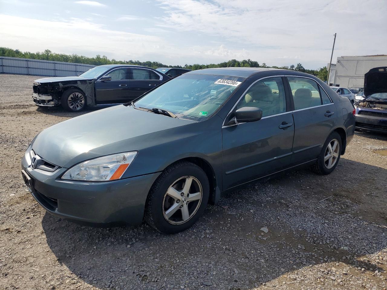 2004 Honda Accord Ex Gray vin: 1HGCM56794A120481